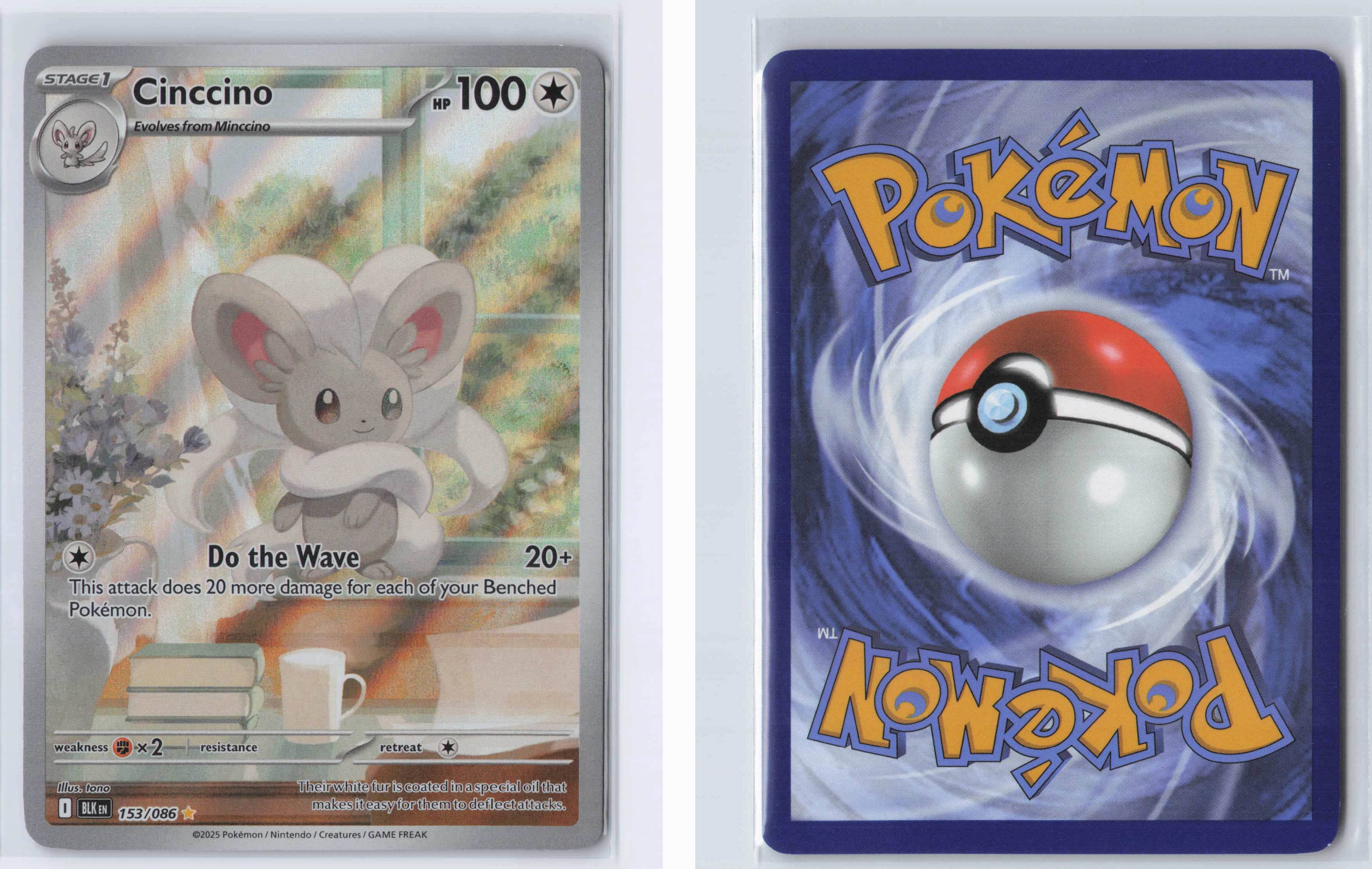 (#153/086) Cinccino [SV: Black Bolt]