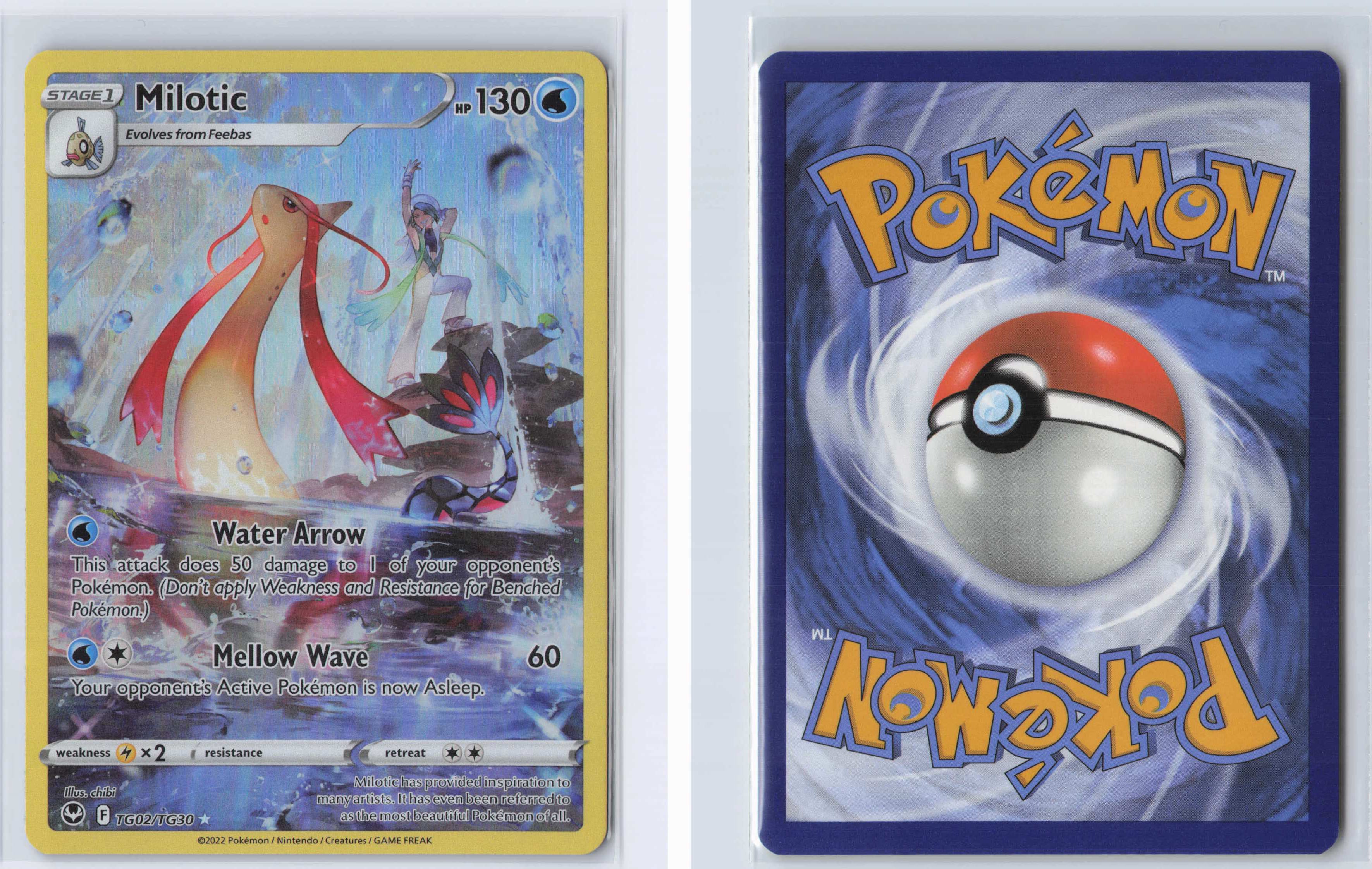 (#TG02/TG30) Milotic [SWSH12: Silver Tempest Trainer Gallery]