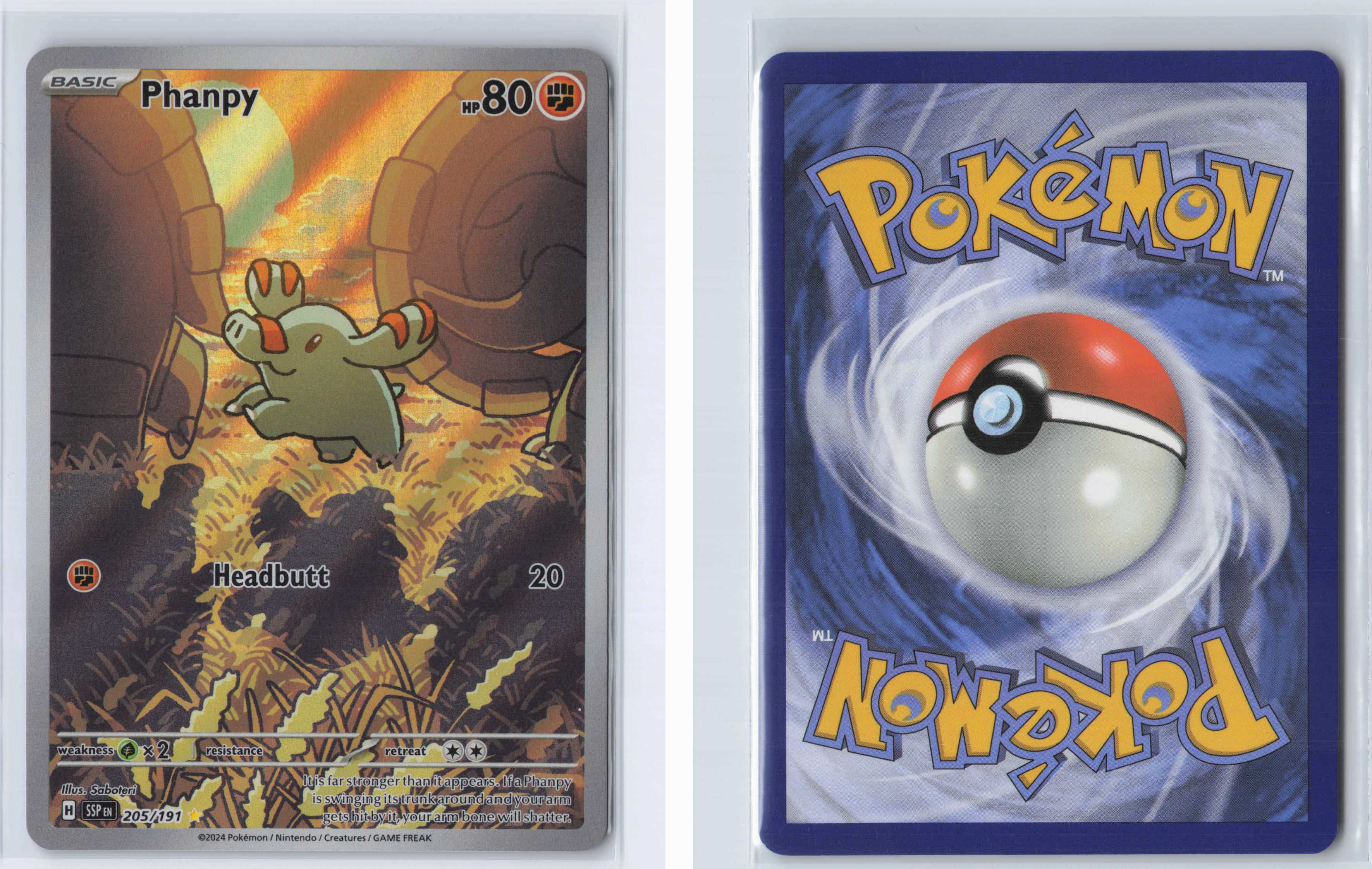 (#205/191) Phanpy [SV08: Surging Sparks]