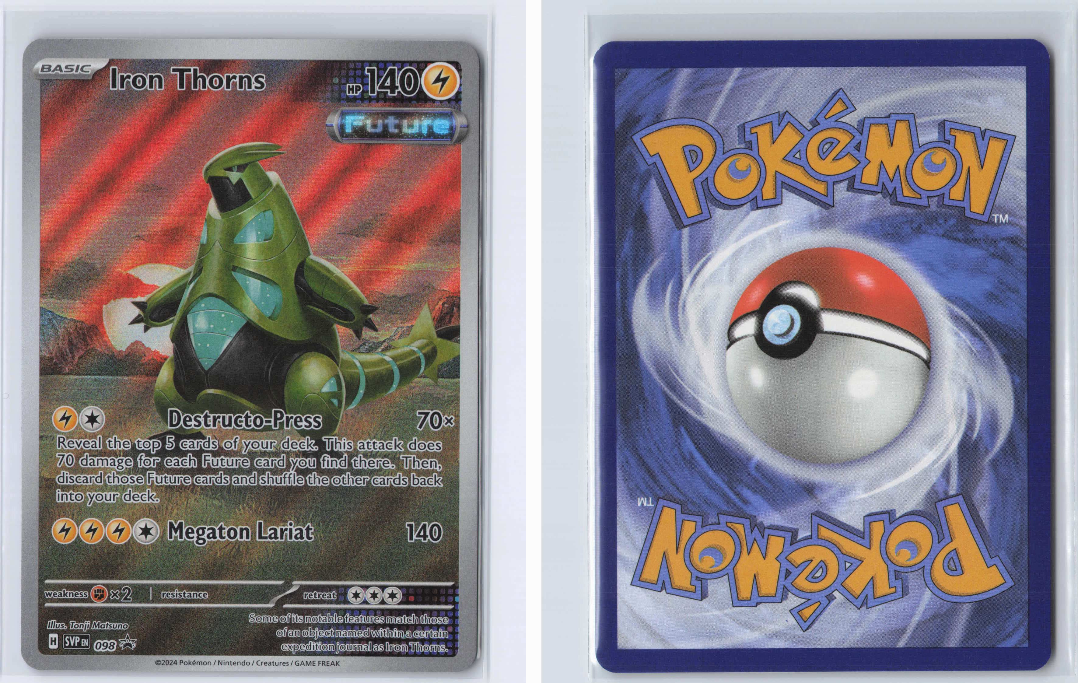(#98) Iron Thorns - [SV: Scarlet & Violet Promo Cards]