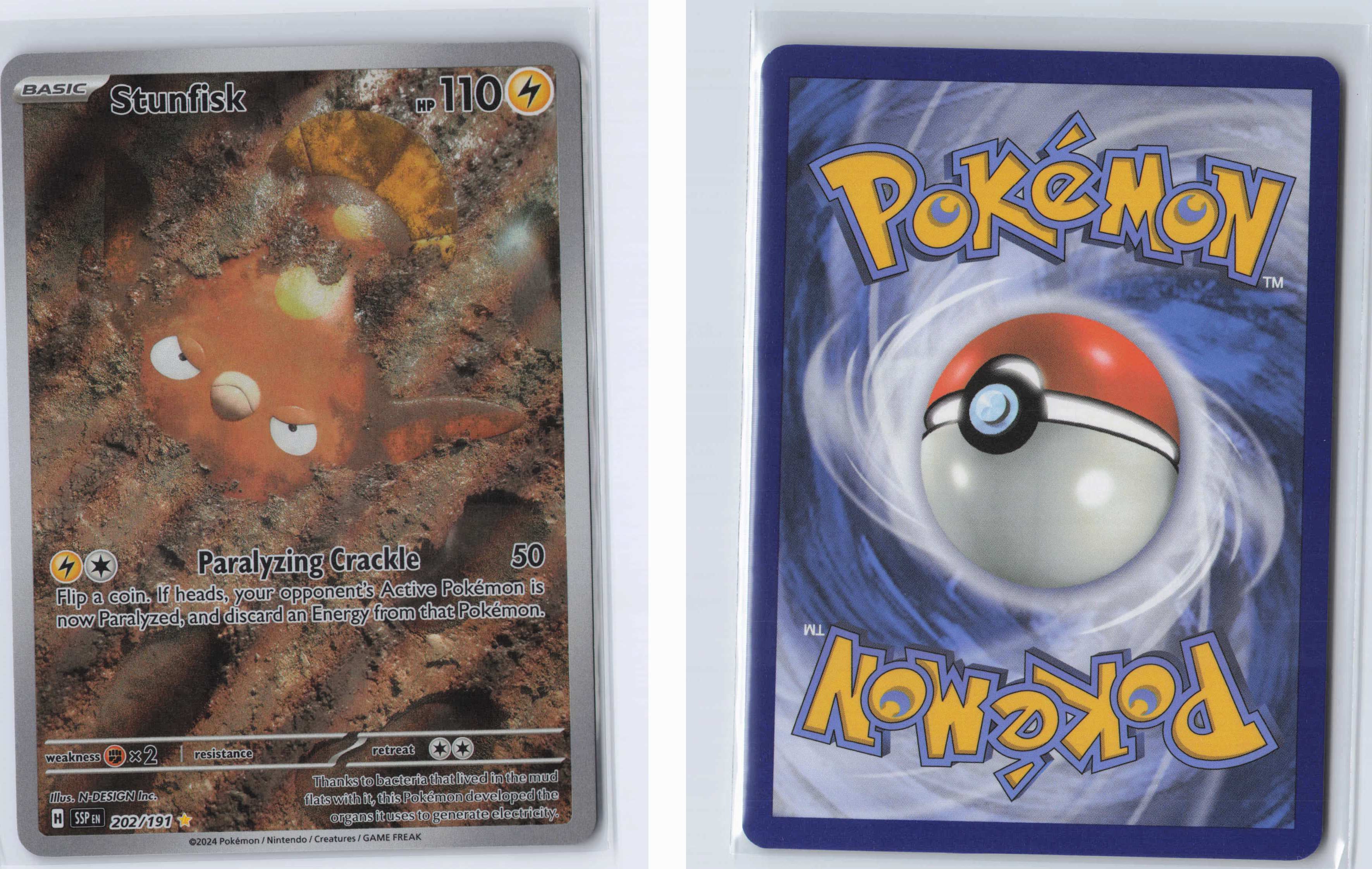 (#202/191) Stunfisk [SV08: Surging Sparks]