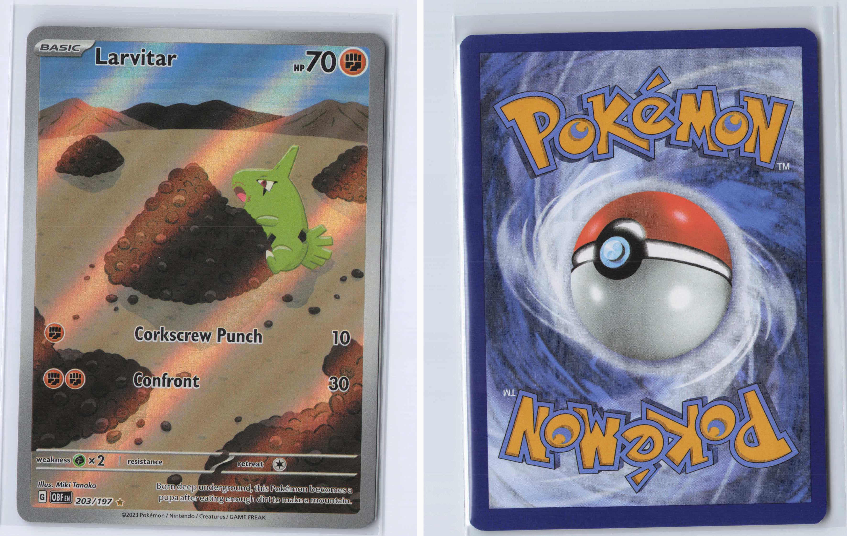 (#203/197) Larvitar [SV03: Obsidian Flames]