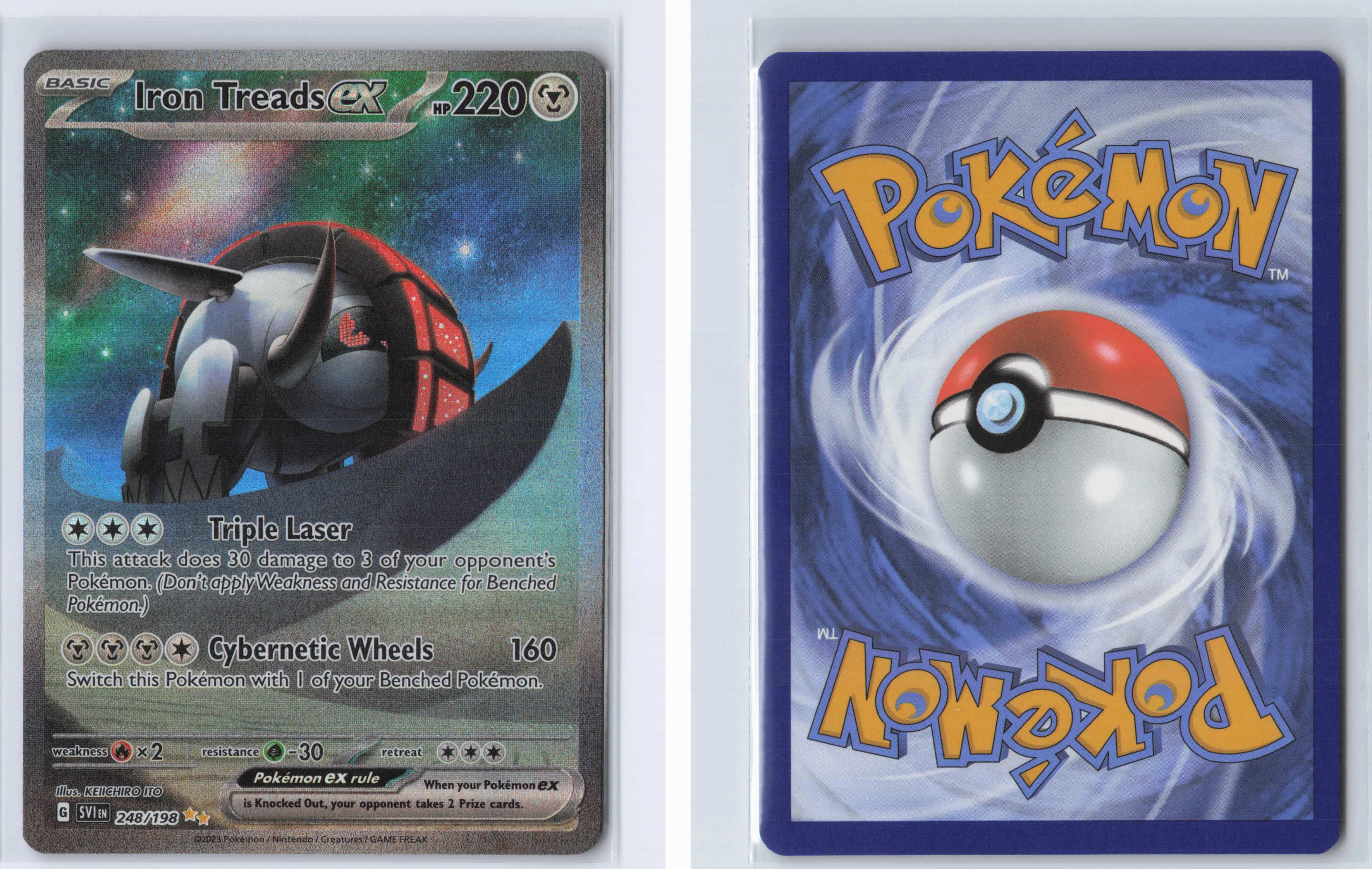 (#248/198) Iron Treads ex [SV01: Scarlet & Violet Base Set]