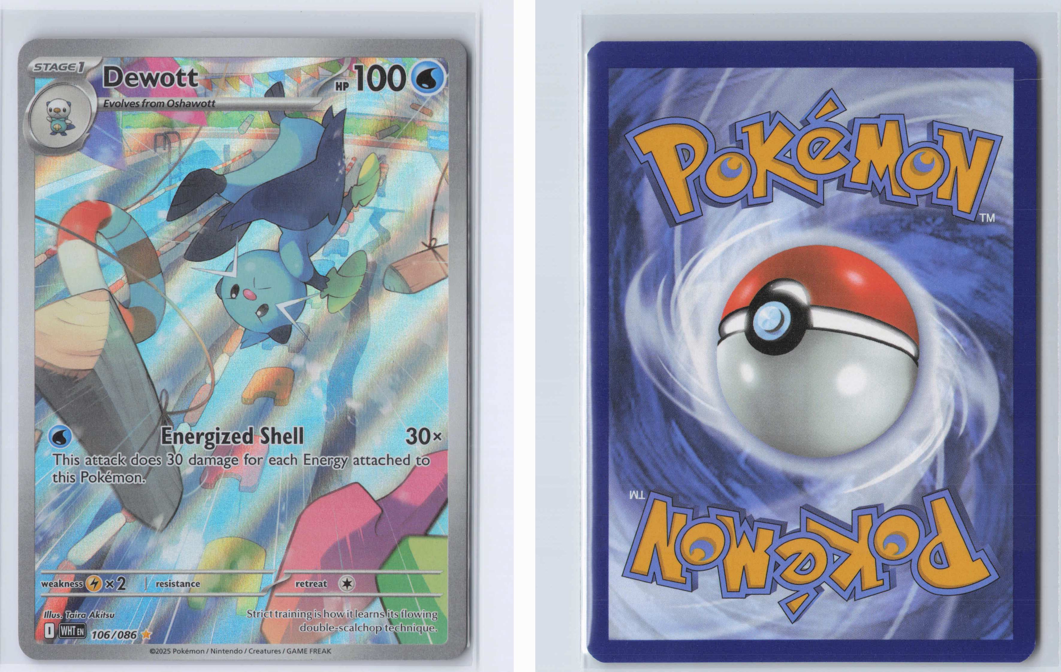 (#106/086) Dewott [SV: White Flare]