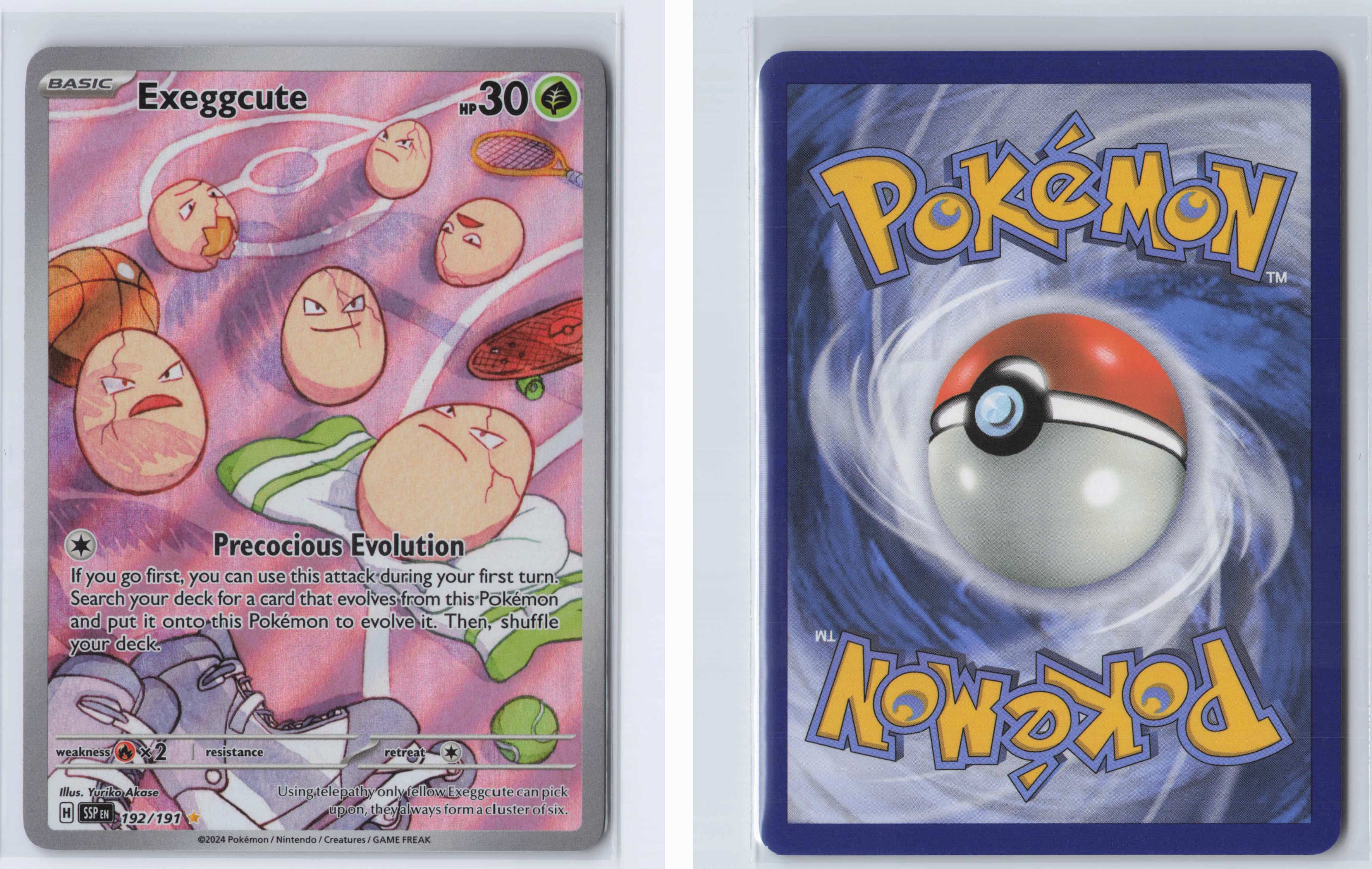 (#192/191) Exeggcute [SV08: Surging Sparks]