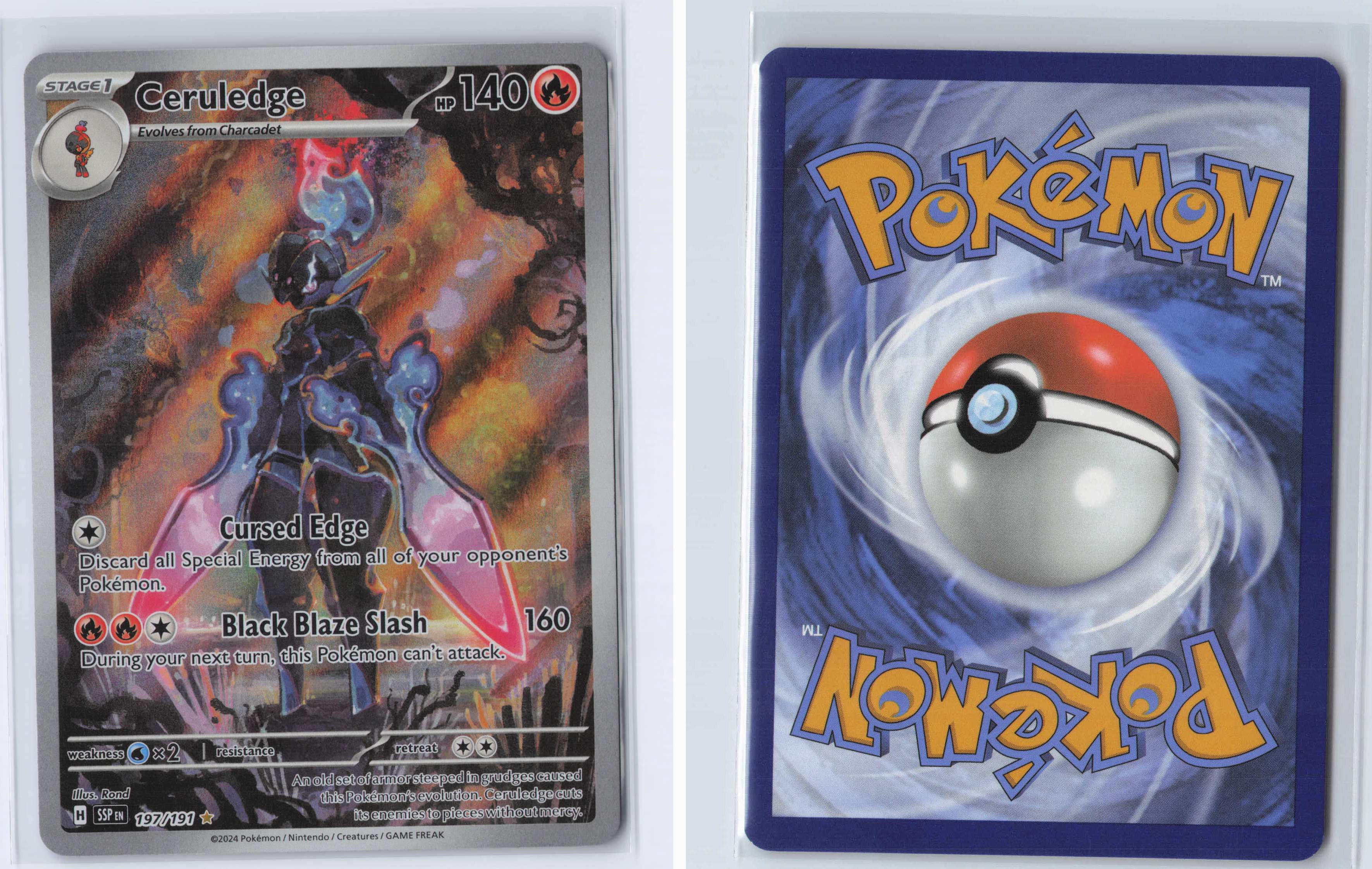 (#197/191) Ceruledge [SV08: Surging Sparks]