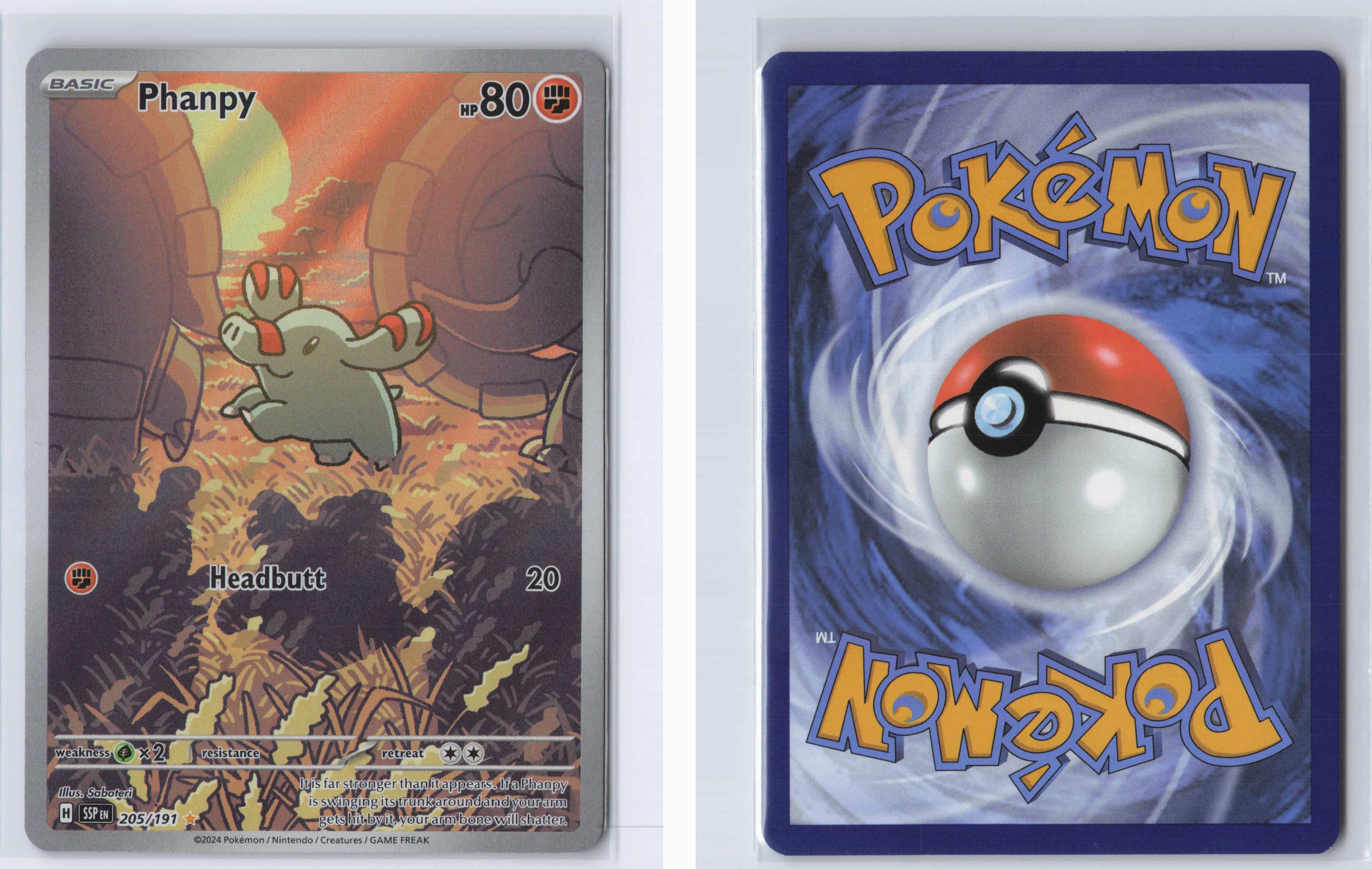 (#205/191) Phanpy [SV08: Surging Sparks]