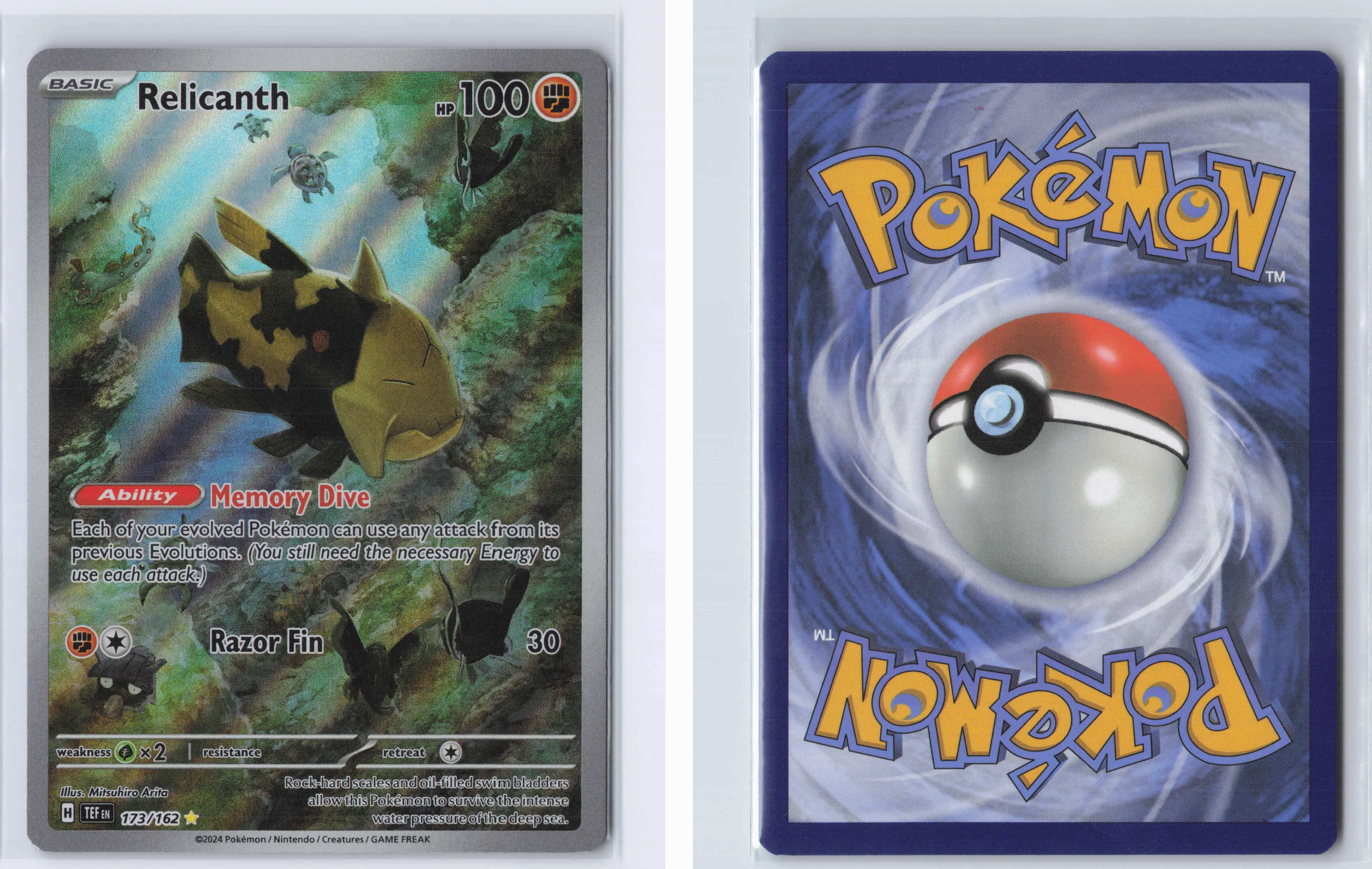 (#173/162) Relicanth [SV05: Temporal Forces]