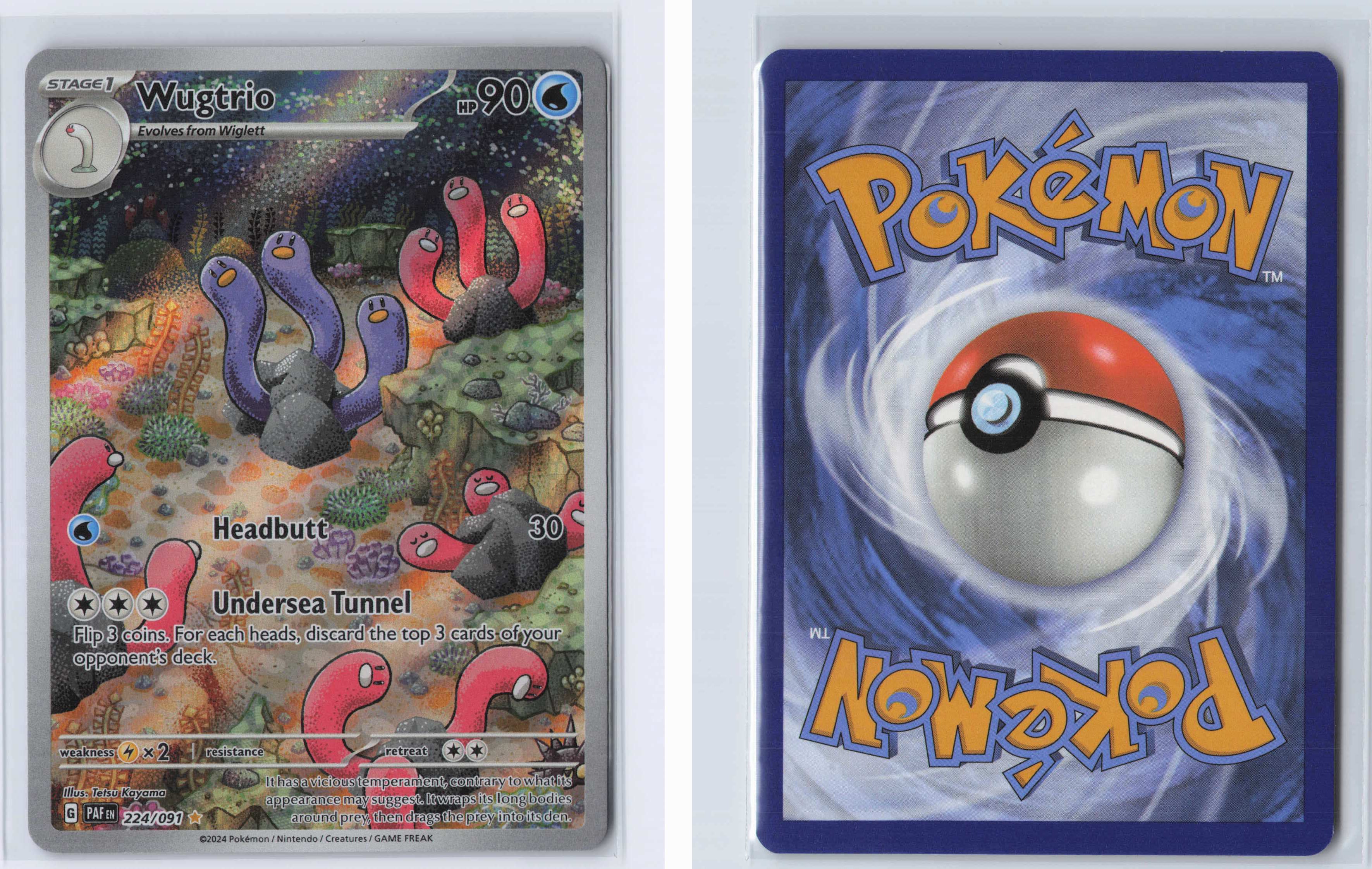 (#224/091) Wugtrio [SV: Paldean Fates]