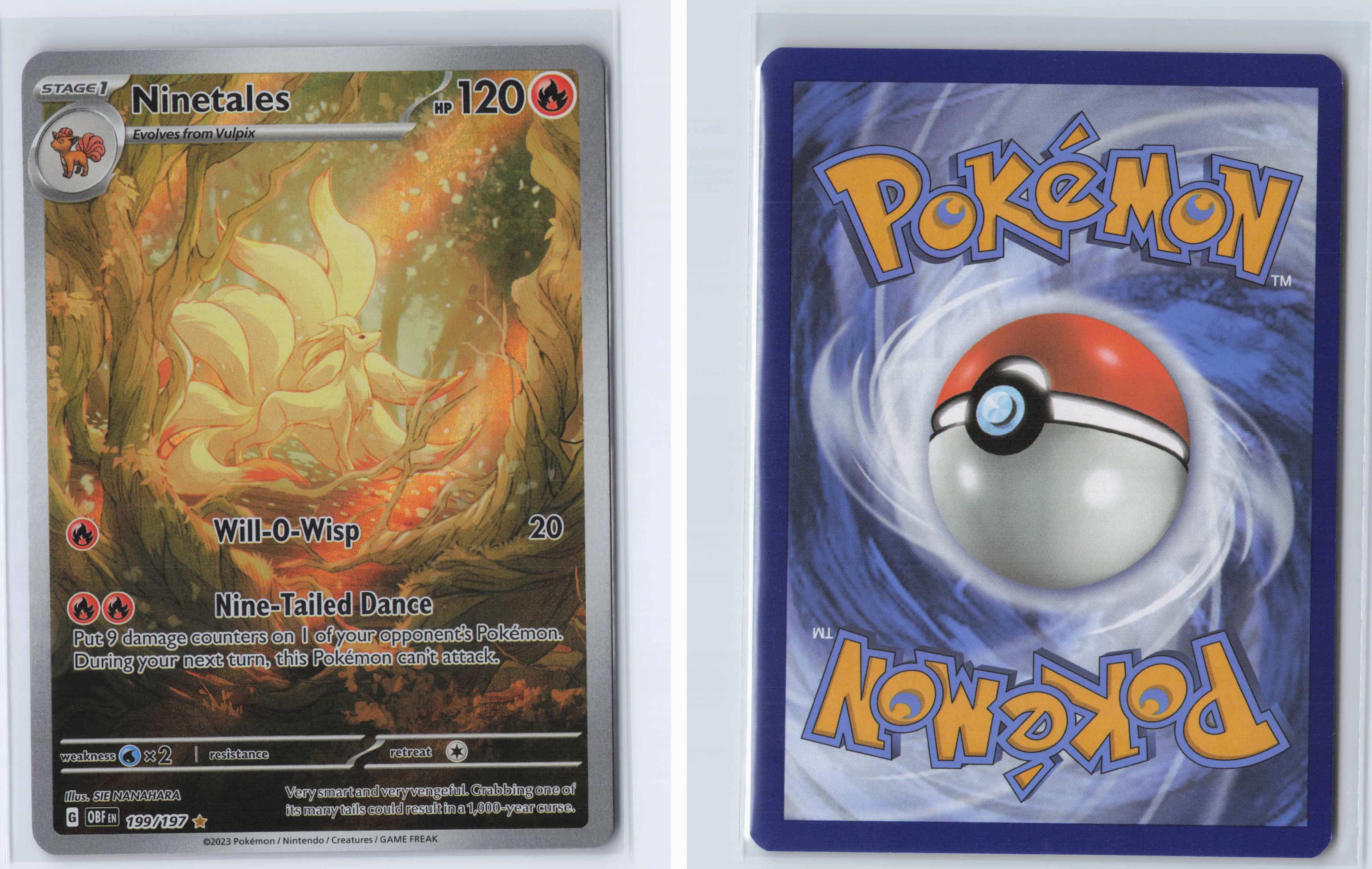 (#199/197) Ninetales [SV03: Obsidian Flames]