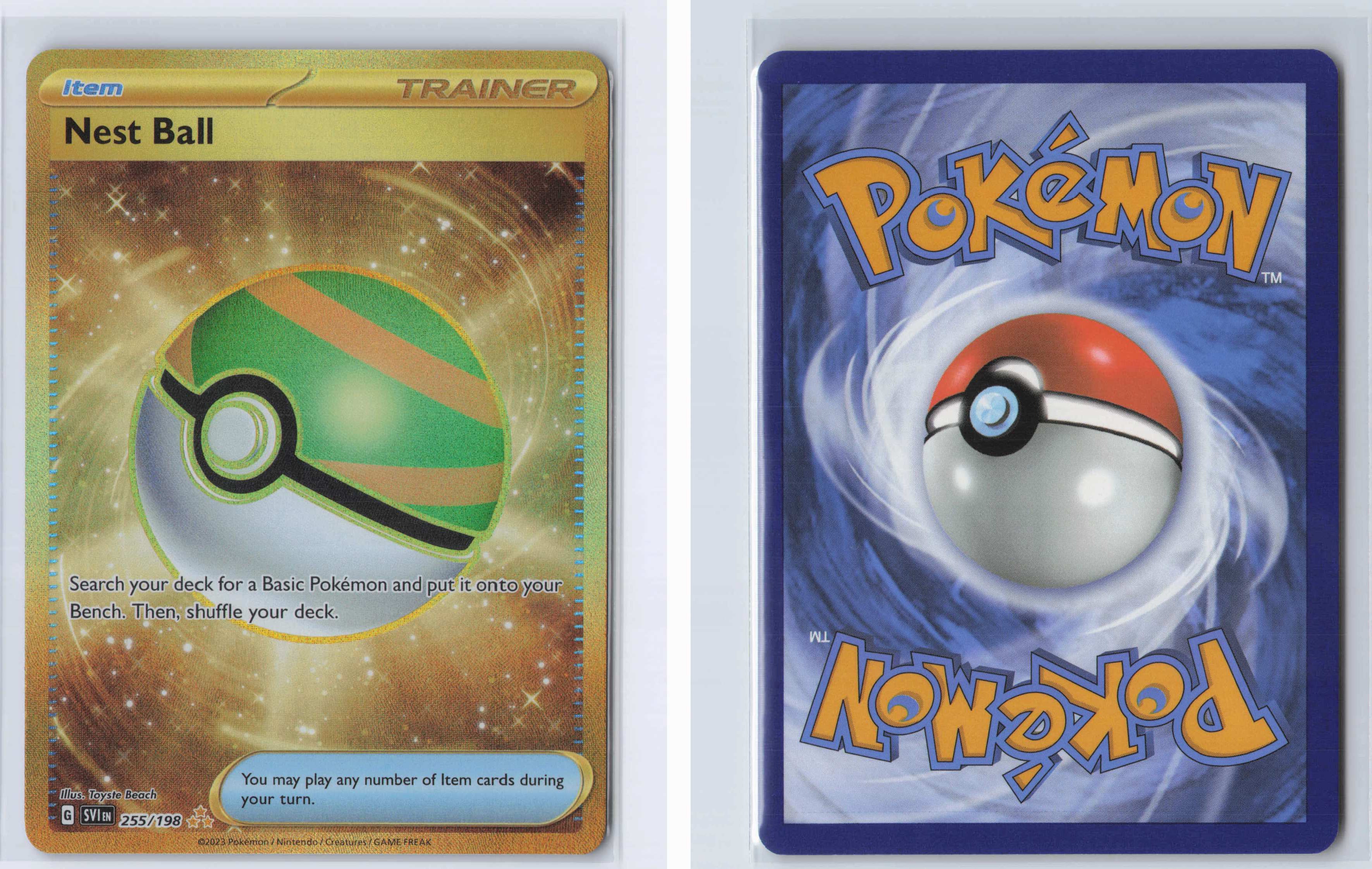 (#255/198) Nest Ball [SV01: Scarlet & Violet Base Set]