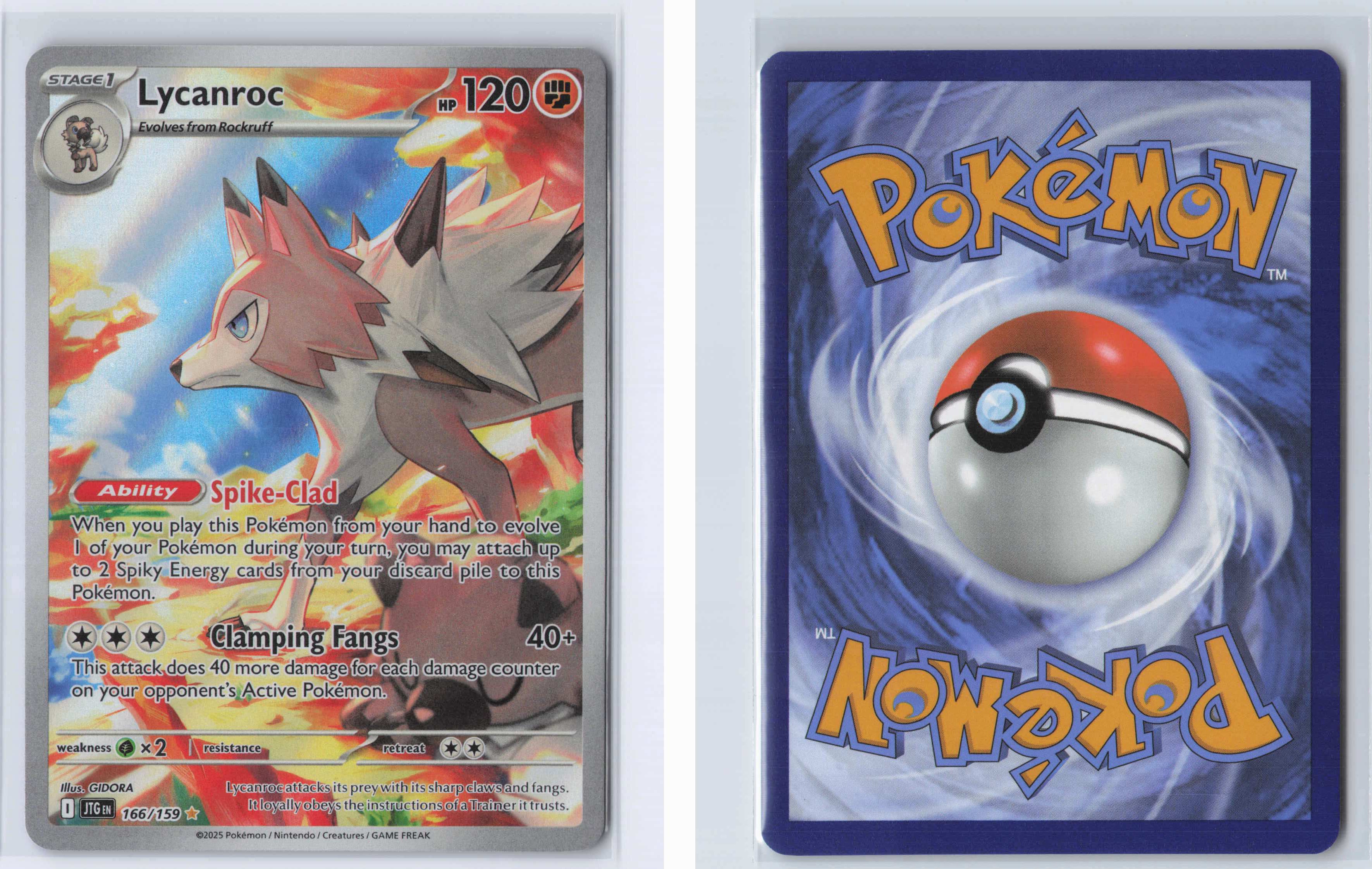 (#166/159) Lycanroc [SV09: Journey Together]