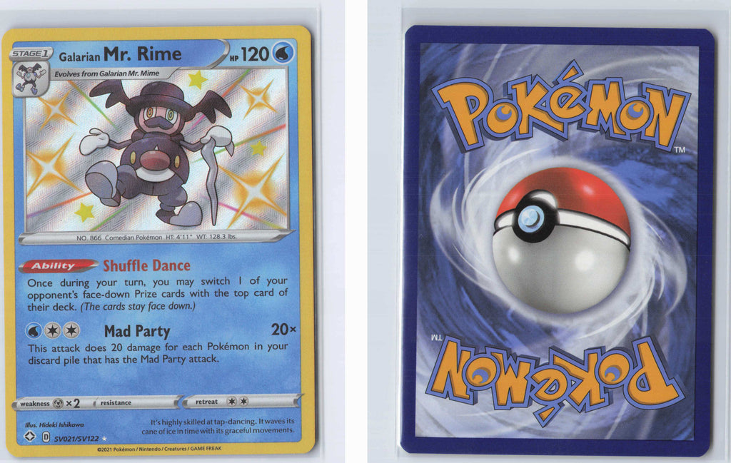 (#SV021/SV122) Galarian Mr. Rime [Shining Fates: Shiny Vault]