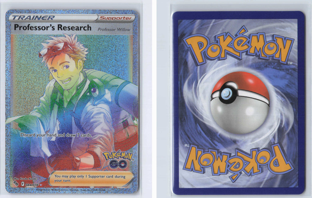(#084/078) Professor's Research (Secret) [Pokemon GO]
