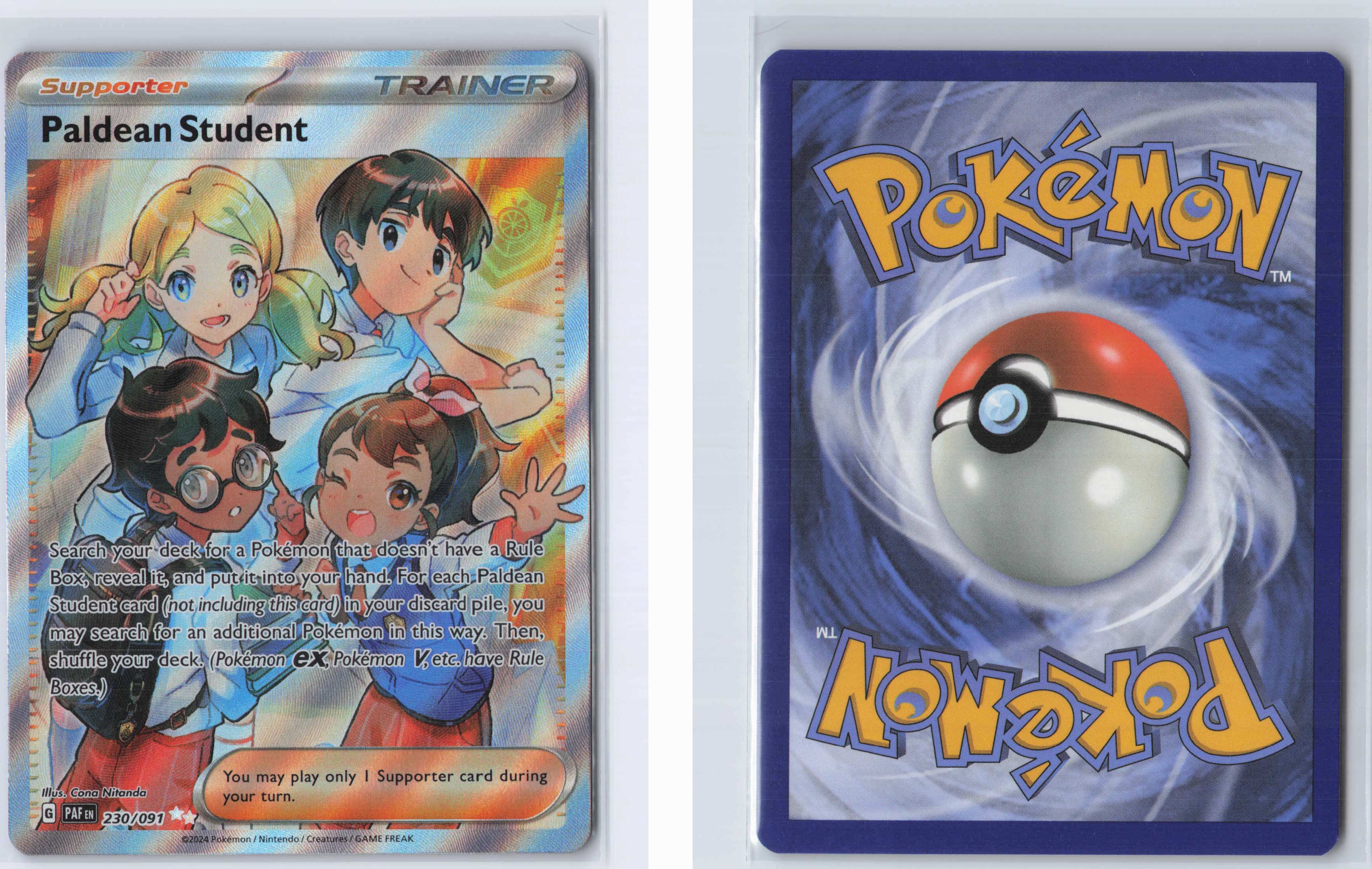 (#230/091) Paldean Student [SV: Paldean Fates]