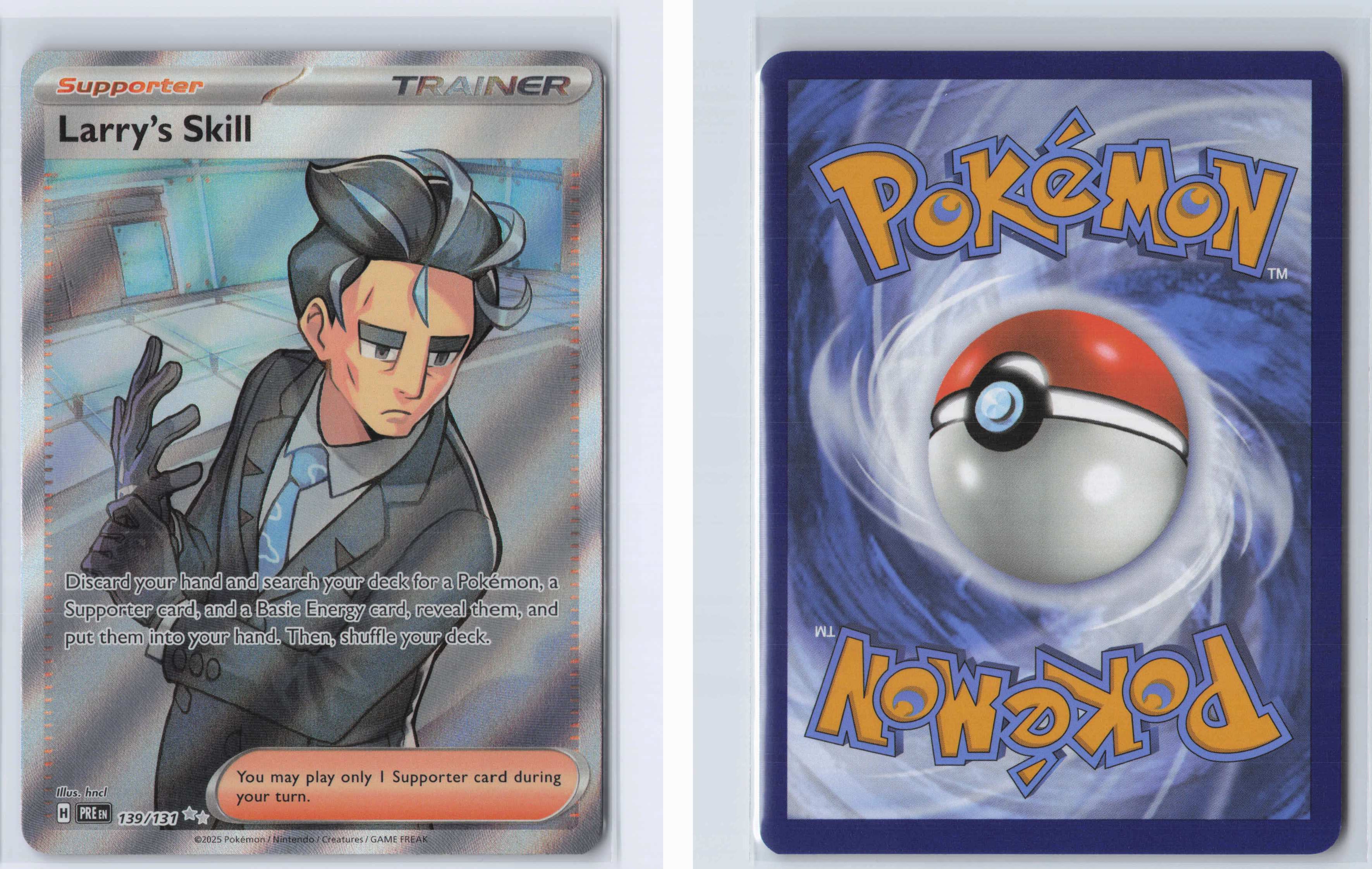 (#139/131) Larry's Skill [SV: Prismatic Evolutions]