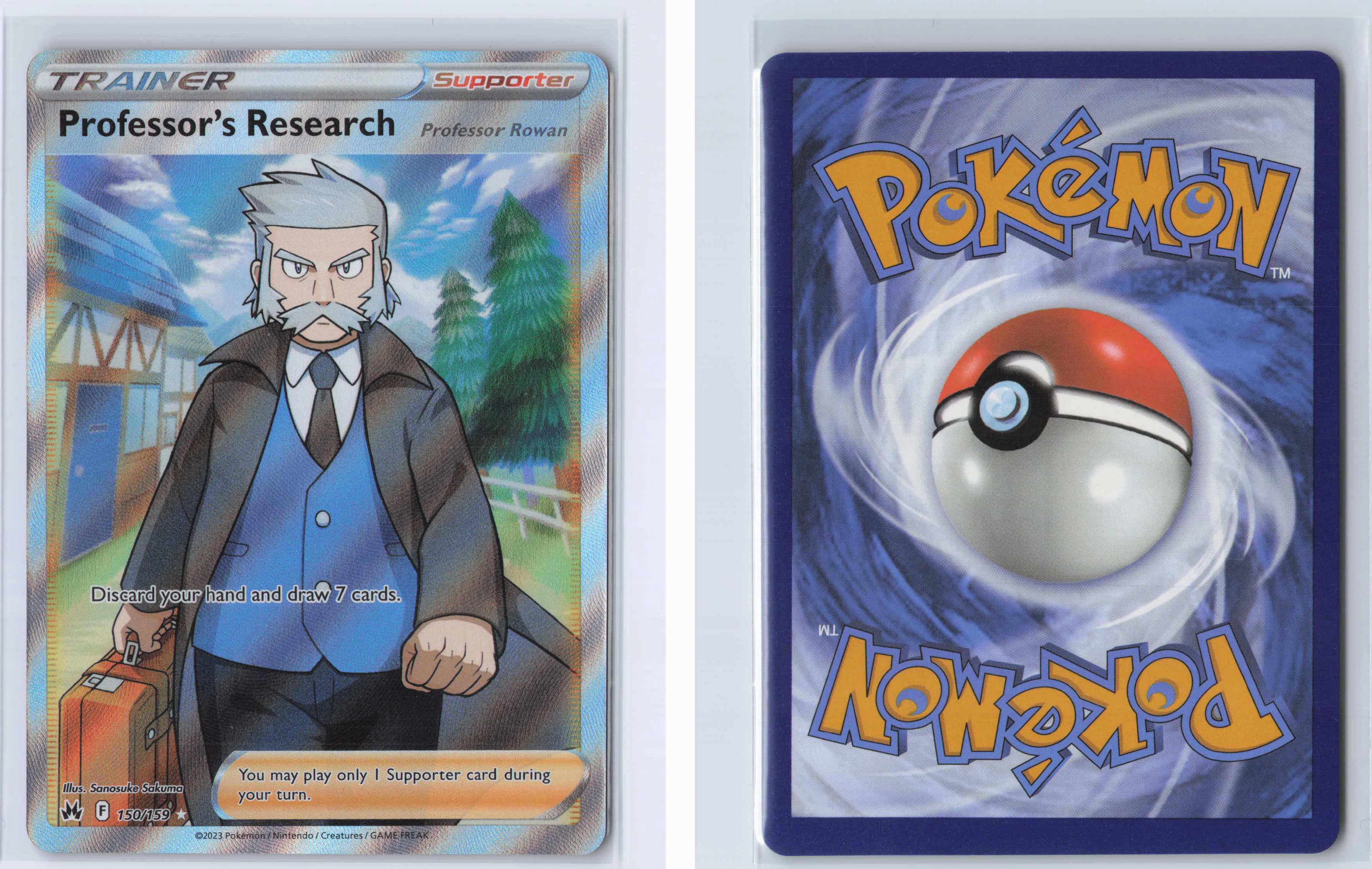 (#150/159) Professor's Research (Full Art) [SWSH: Crown Zenith]