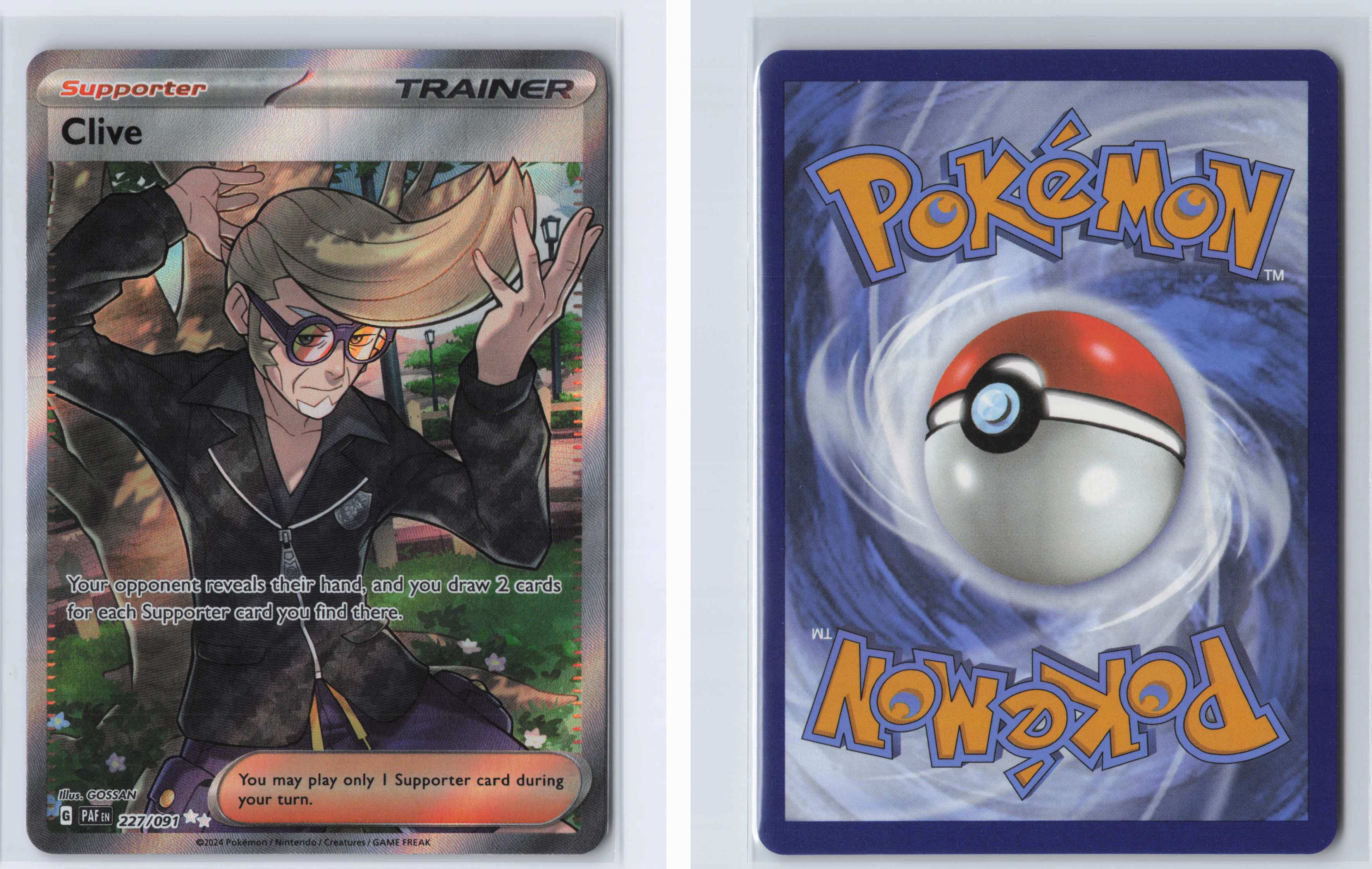 (#227/091) Clive [SV: Paldean Fates]