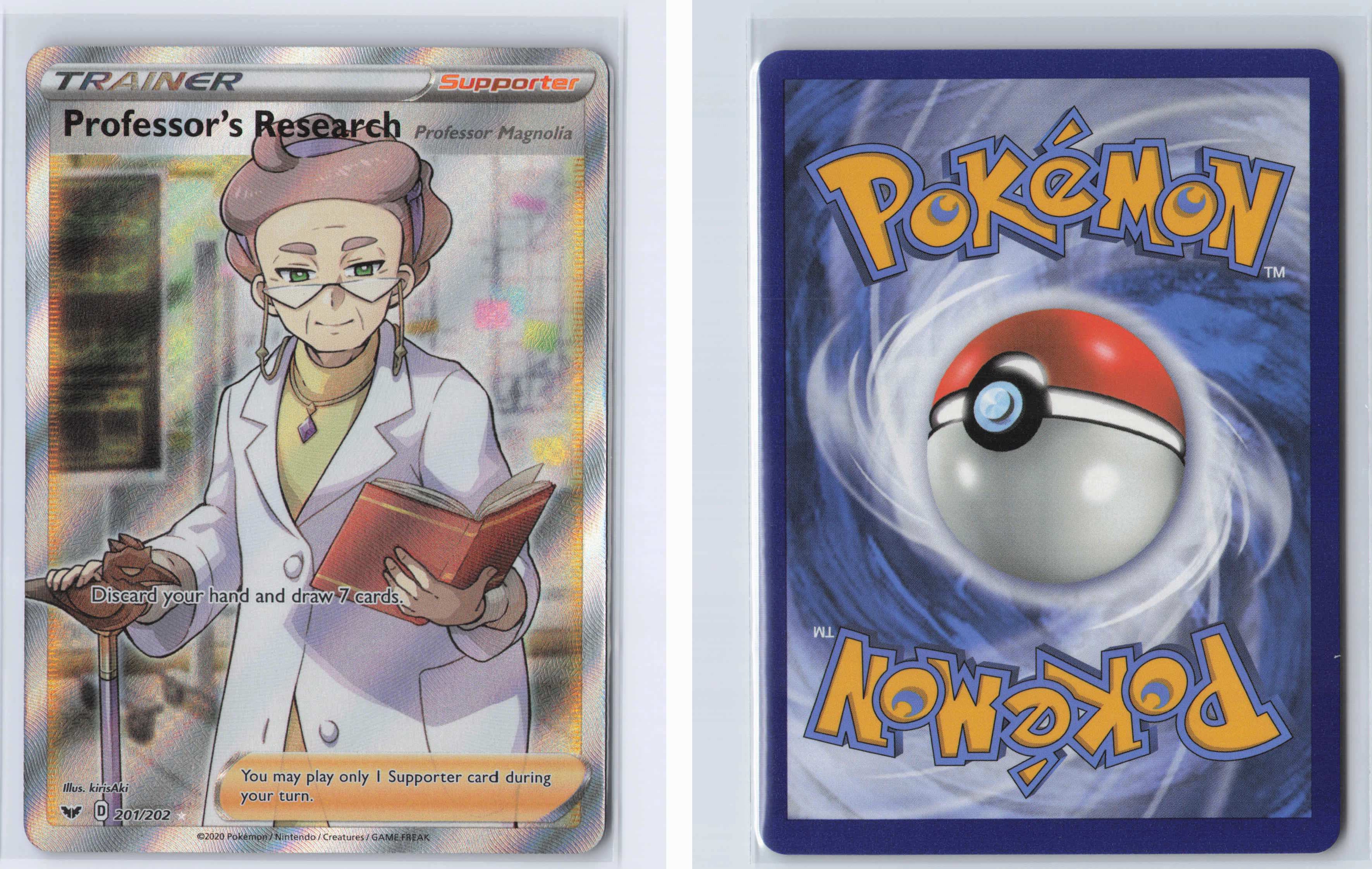 (#201/202) Professor's Research (Full Art) [SWSH01: Sword & Shield Base Set]
