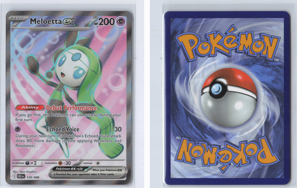 (#159/086) Meloetta ex [SV: Black Bolt]