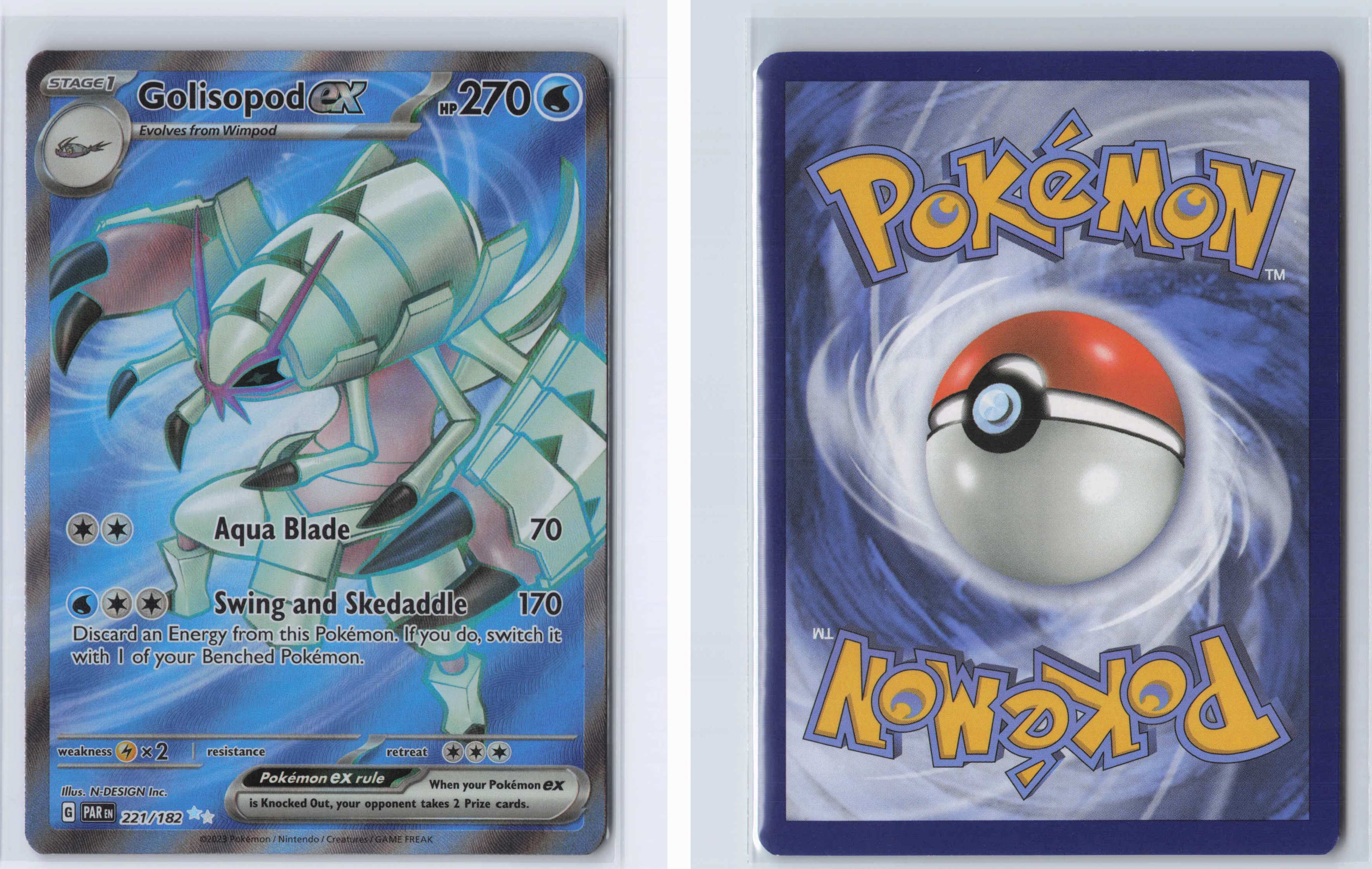 (#221/182) Golisopod ex [SV04: Paradox Rift]