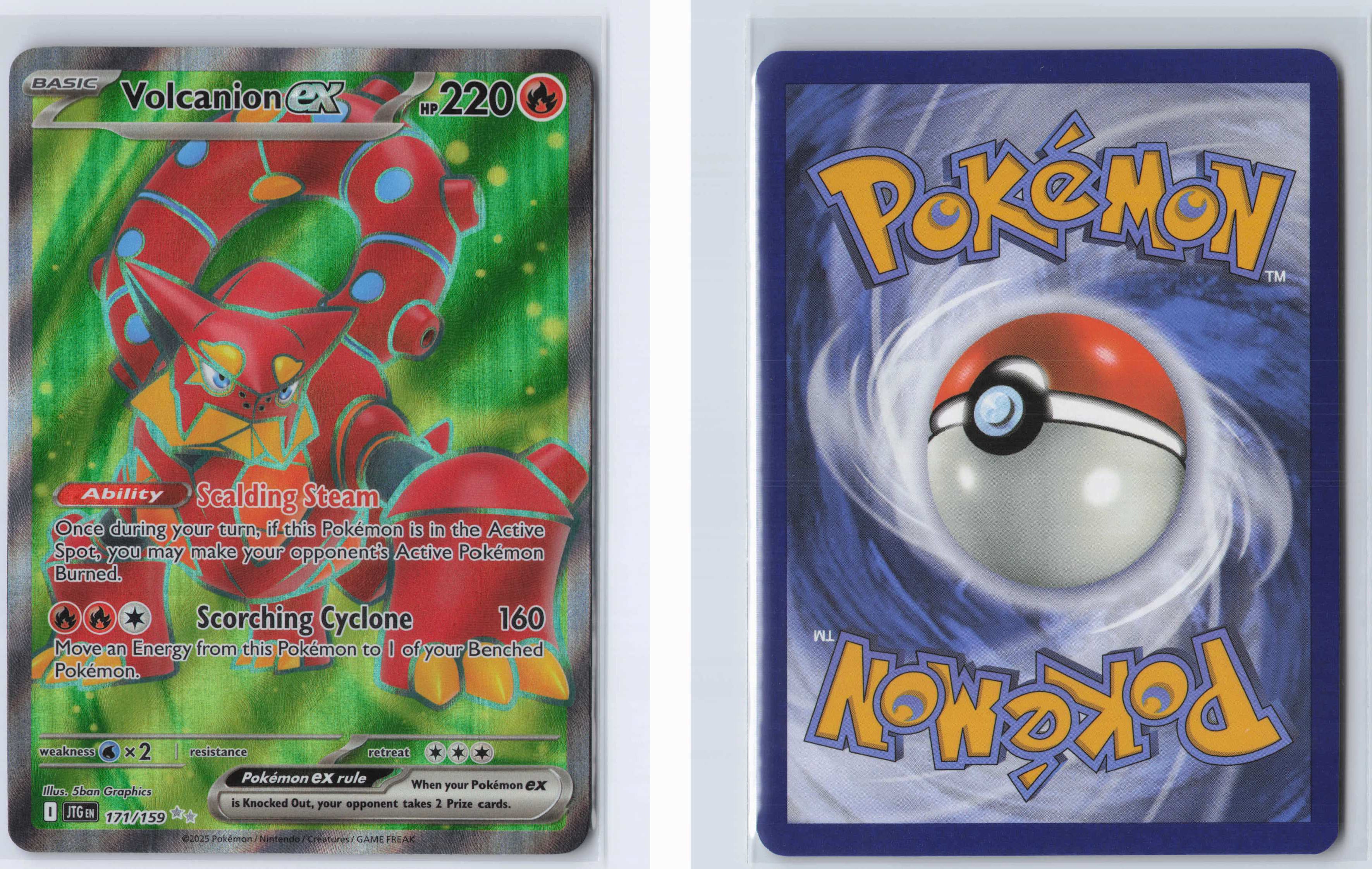 (#171/159) Volcanion ex [SV09: Journey Together]