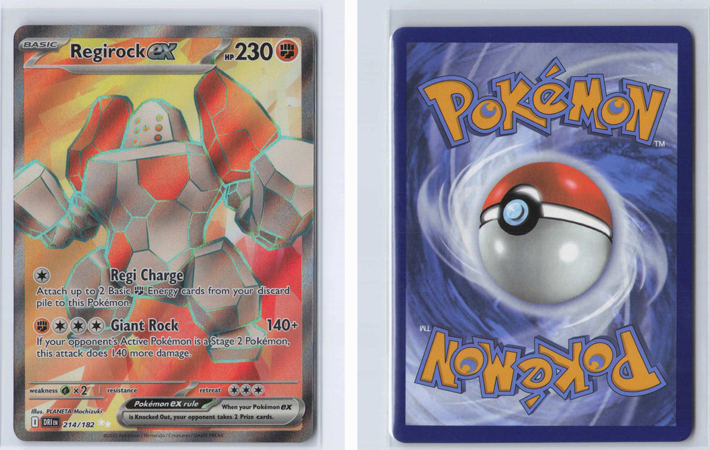 (#214/182) Regirock ex [SV10: Destined Rivals]