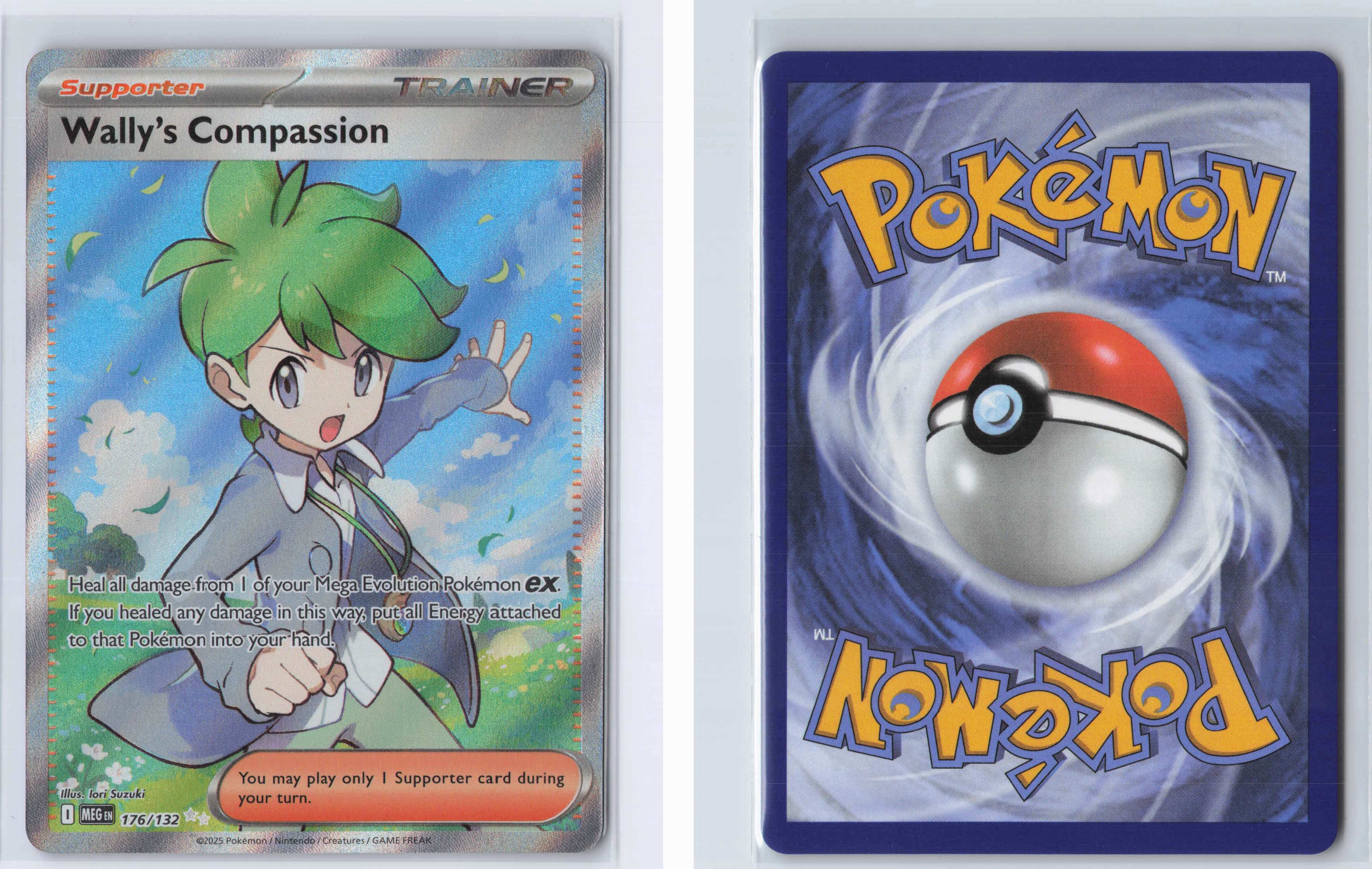 (#176/132) Wally's Compassion [ME01: Mega Evolution]