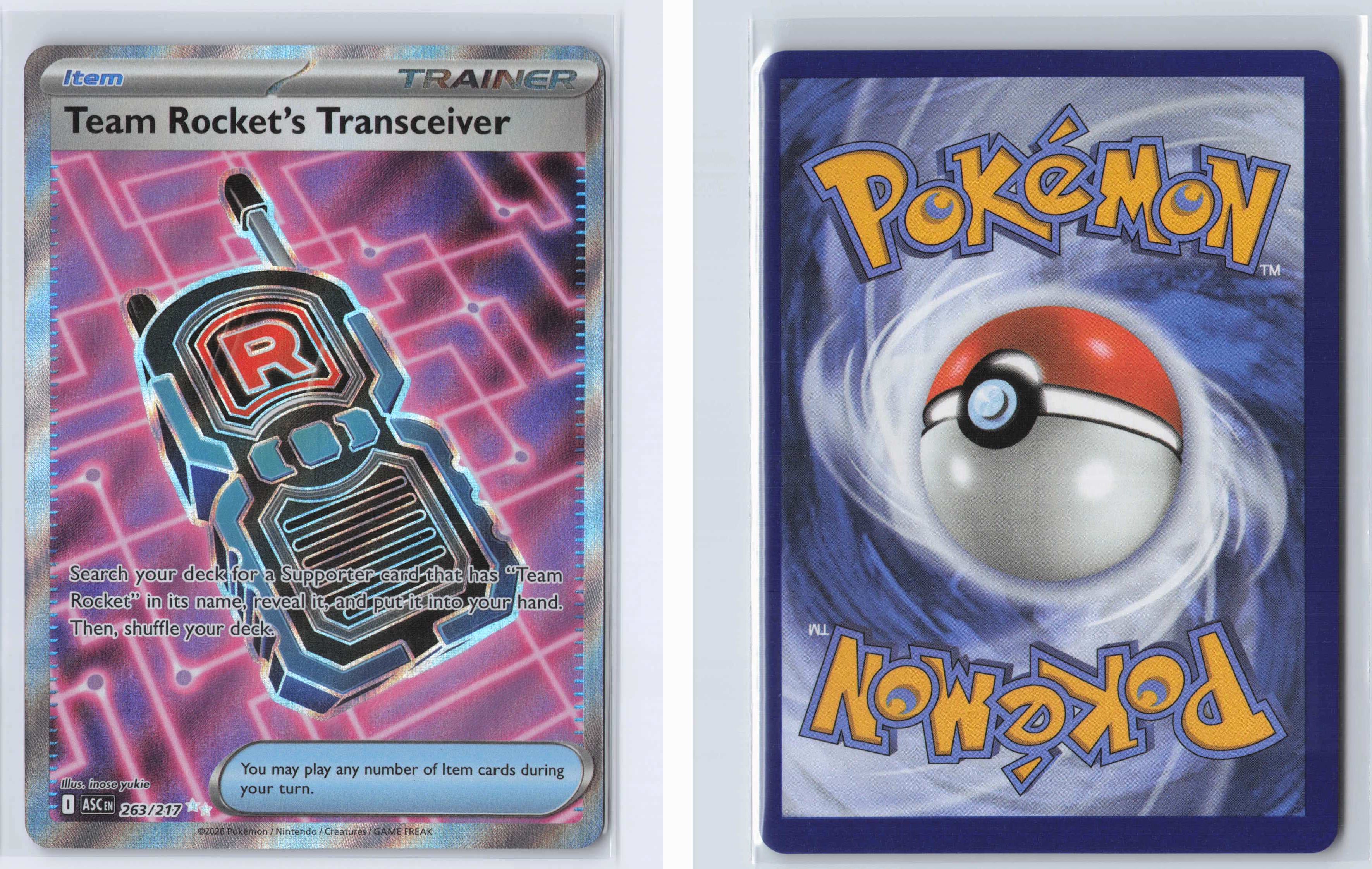 (#263/217) Team Rocket's Transceiver [ME: Ascended Heroes]
