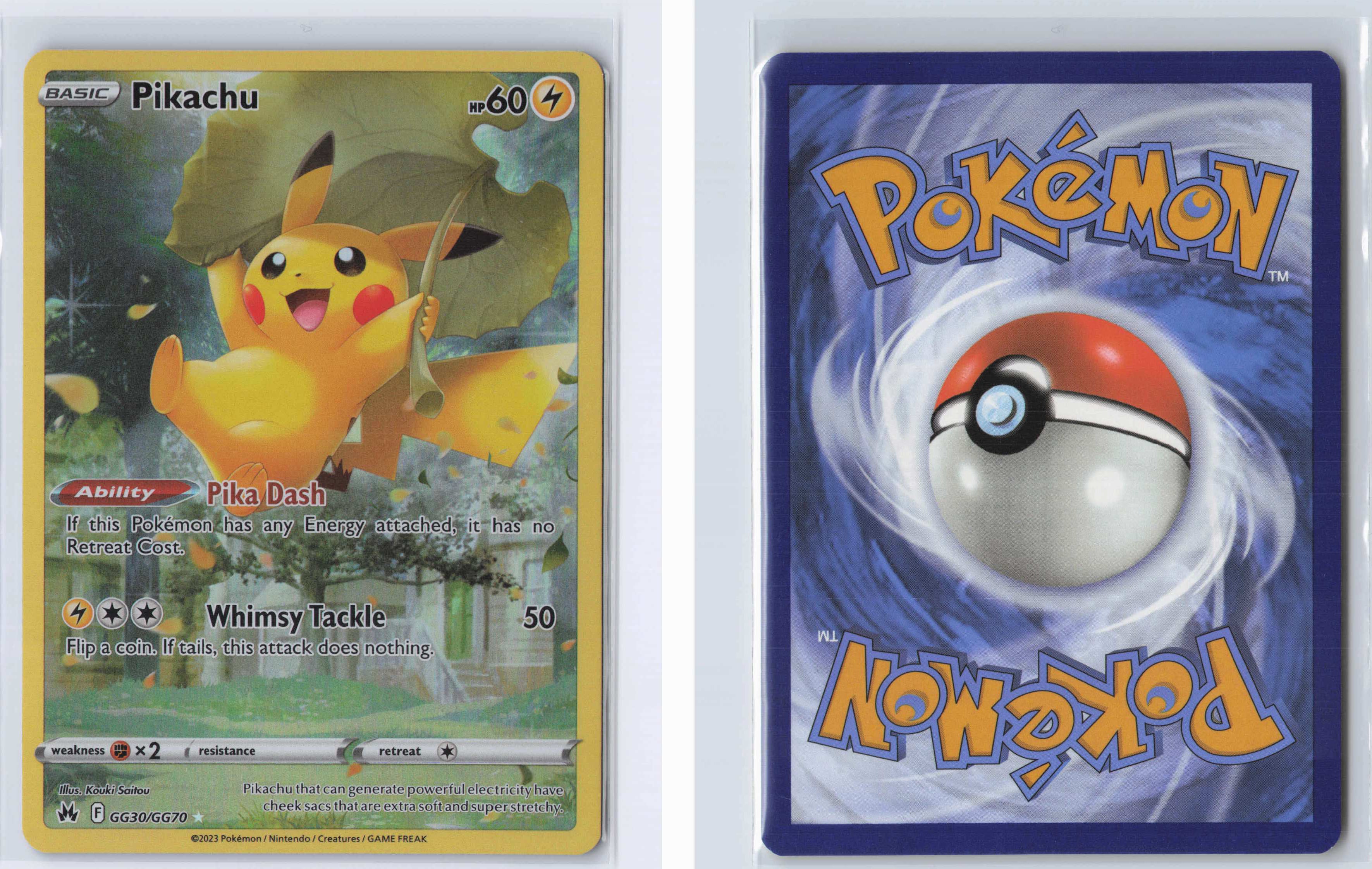 (#GG30/GG70) Pikachu [SWSH: Crown Zenith: Galarian Gallery]