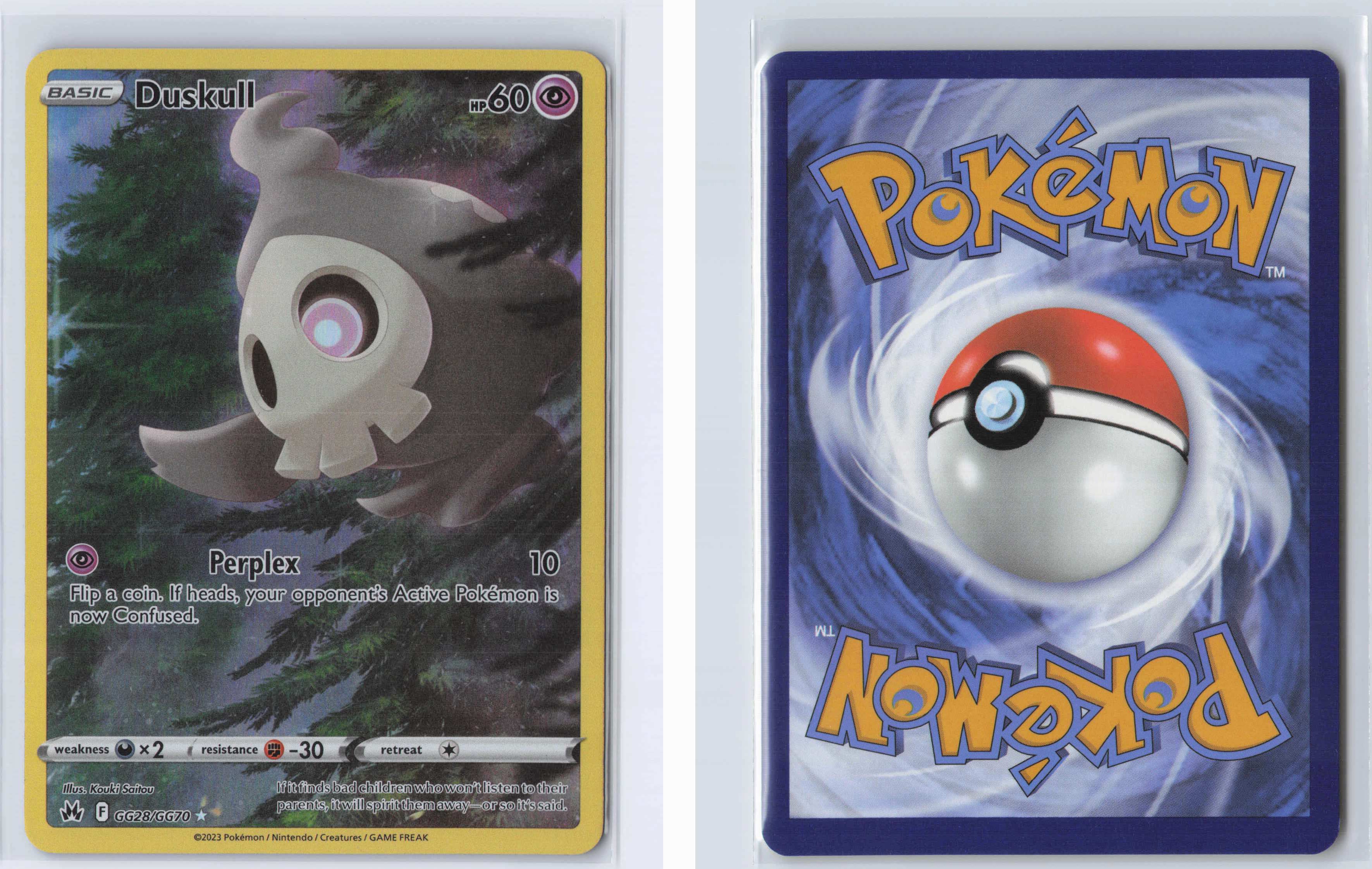 (#GG28/GG70) Duskull [SWSH: Crown Zenith: Galarian Gallery]