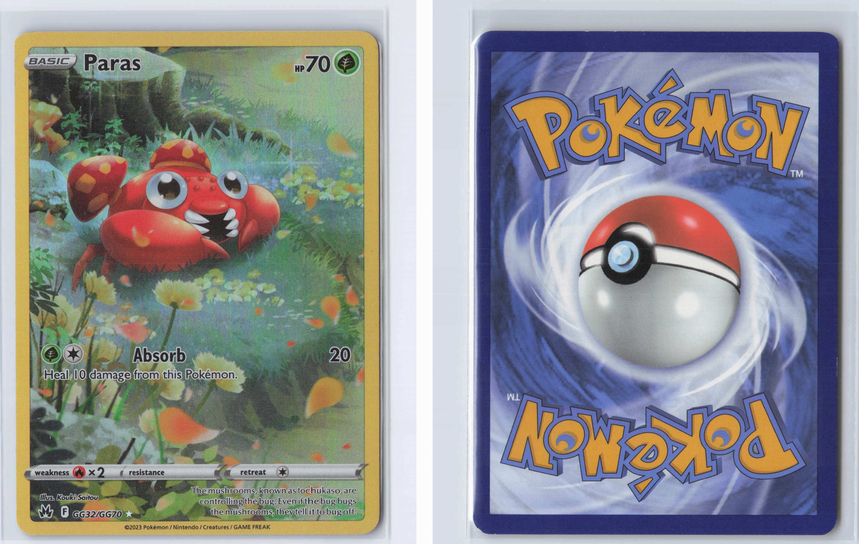 (#GG32/GG70) Paras [SWSH: Crown Zenith: Galarian Gallery]