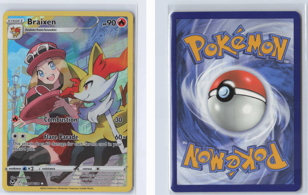 (#TG01/TG30) Braixen [SWSH12: Silver Tempest Trainer Gallery]