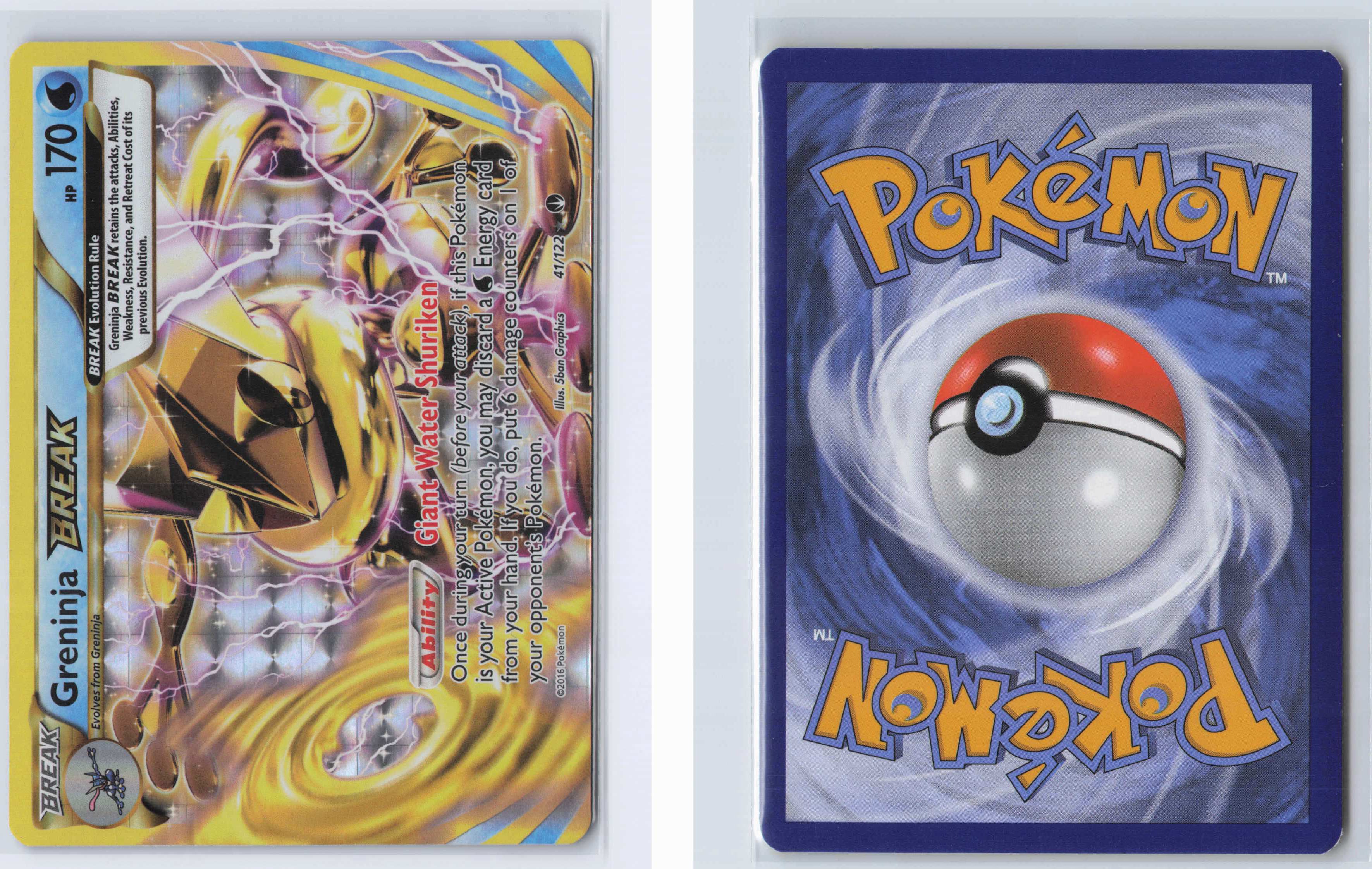 (#41/122) Greninja BREAK [XY - BREAKpoint]