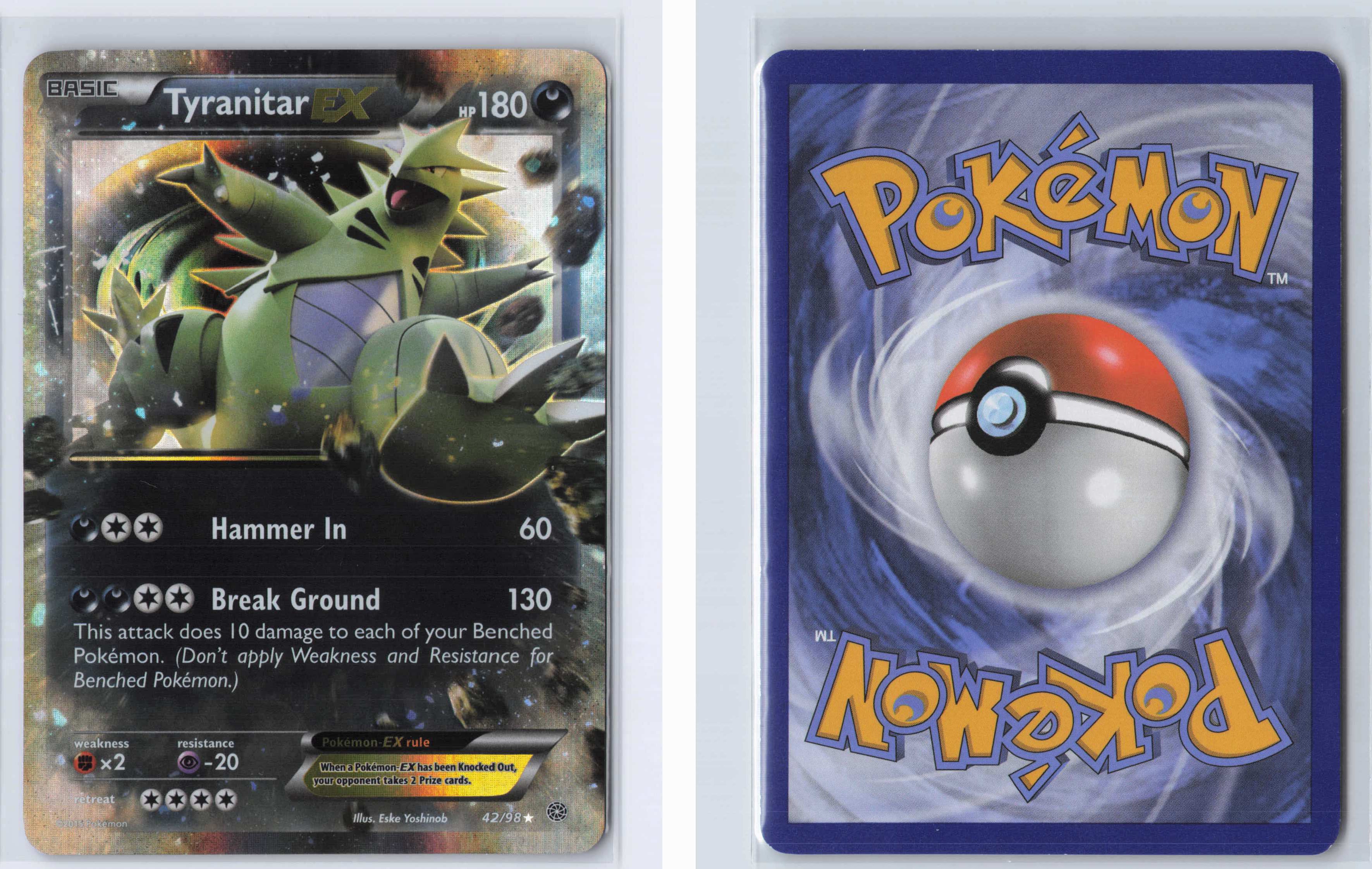 (#42/98) Tyranitar EX [XY - Ancient Origins]