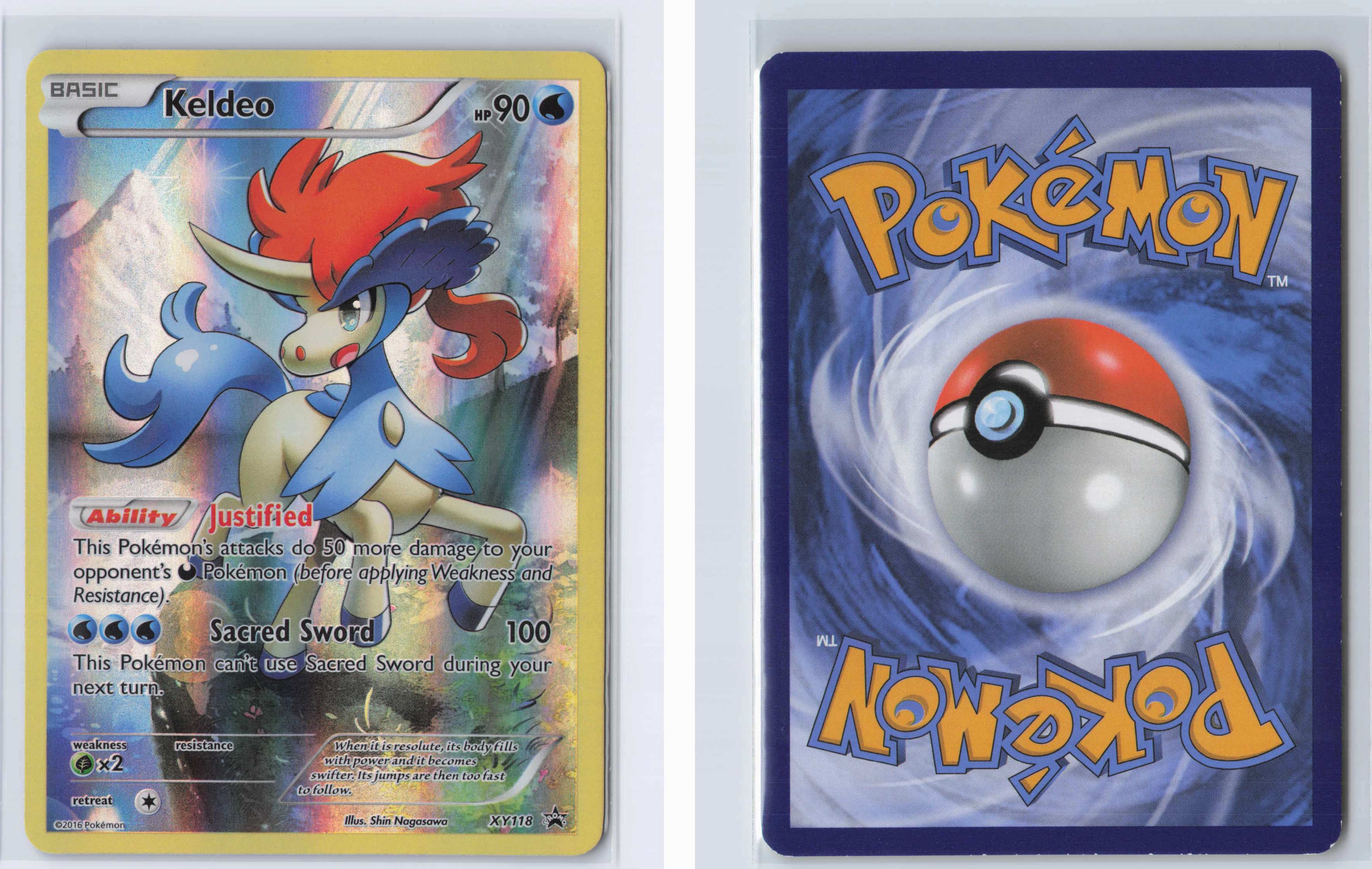 (#XY118) Keldeo [XY Promos]