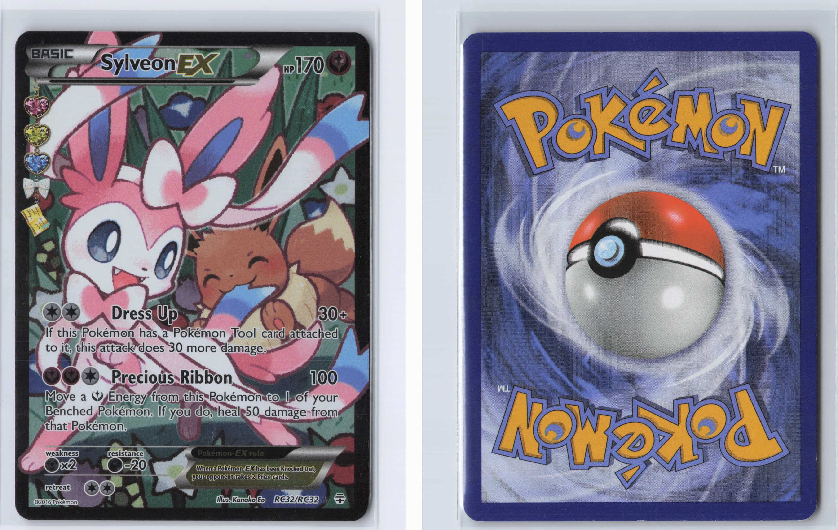 (#RC32/RC32) Sylveon EX (Full Art) [Generations: Radiant Collection]