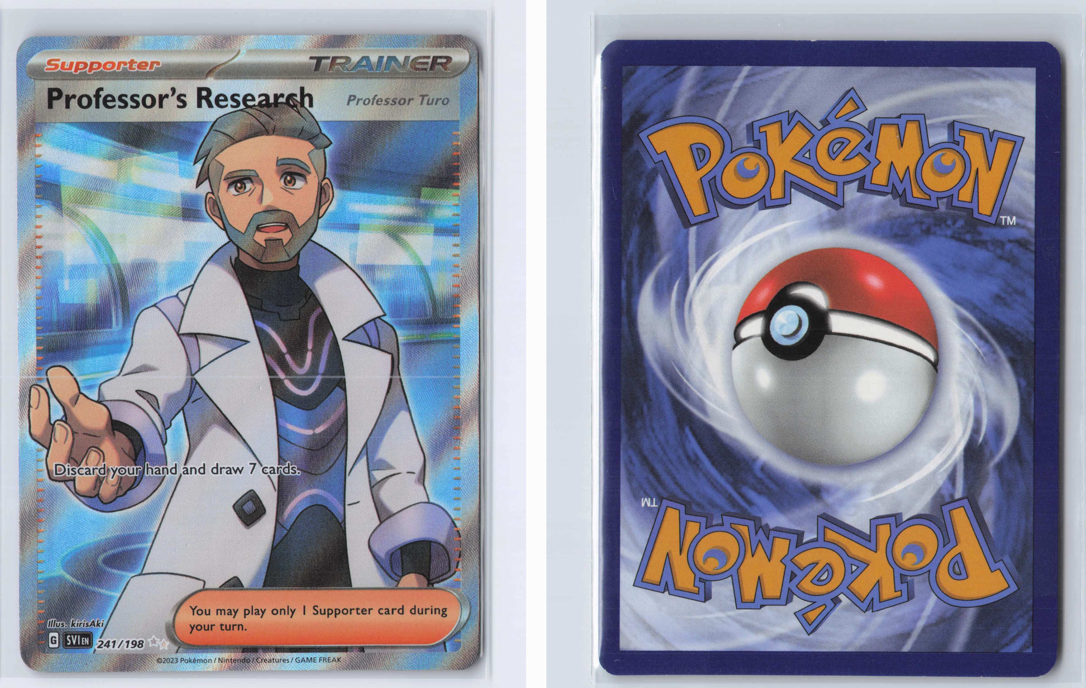 (#241/198) Professor's Research [SV01: Scarlet & Violet Base Set]