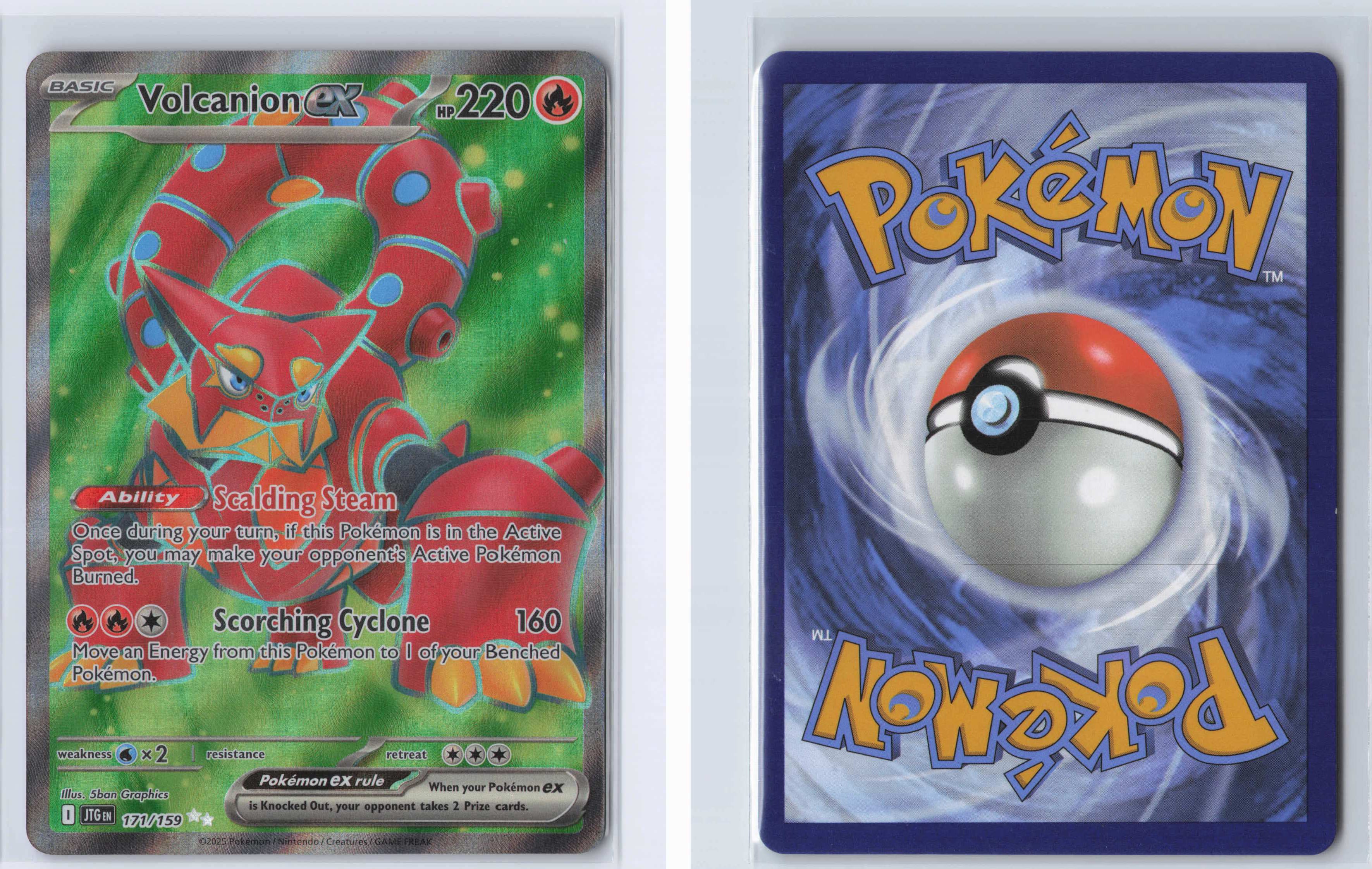 (#171/159) Volcanion ex [SV09: Journey Together]