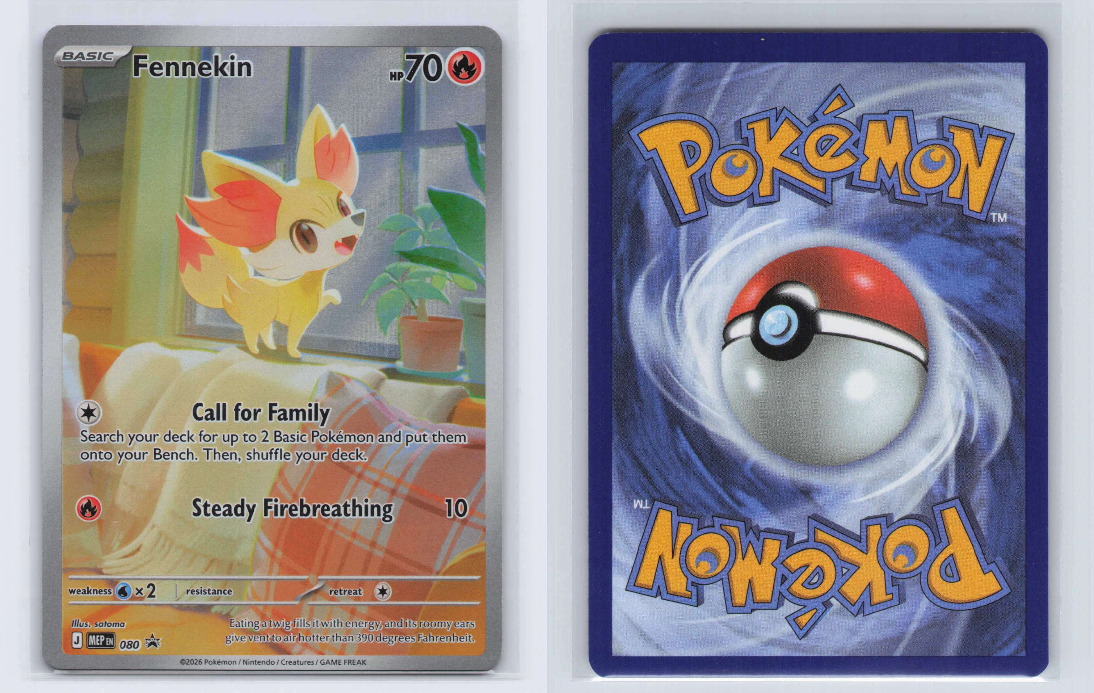 (#80) Fennekin [ME: Mega Evolution Promo]
