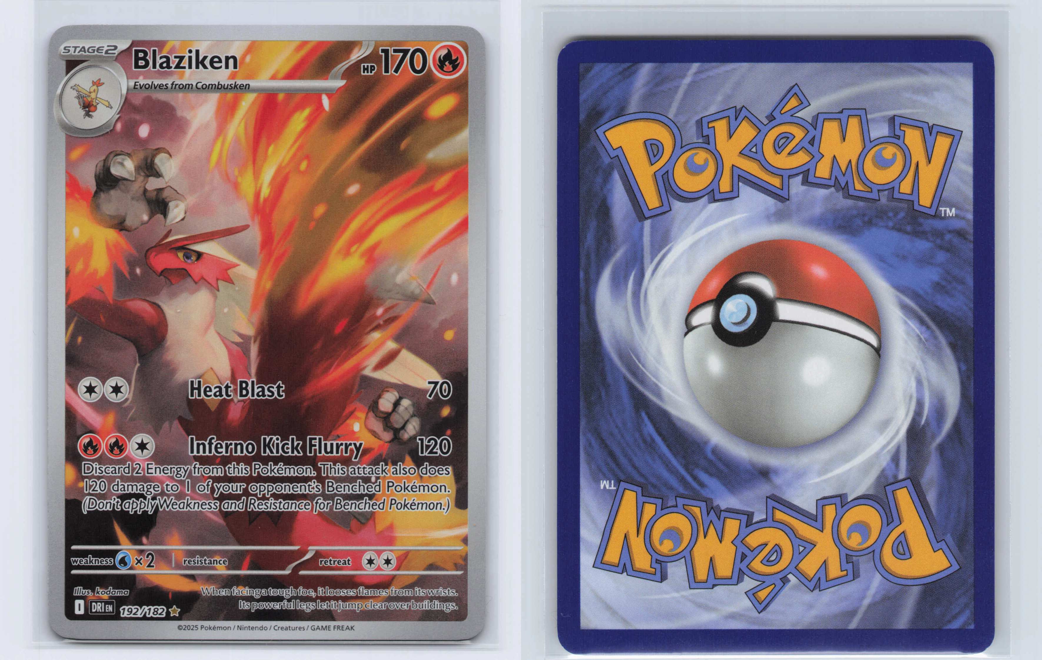 (#192/182) Blaziken - [SV10: Destined Rivals]