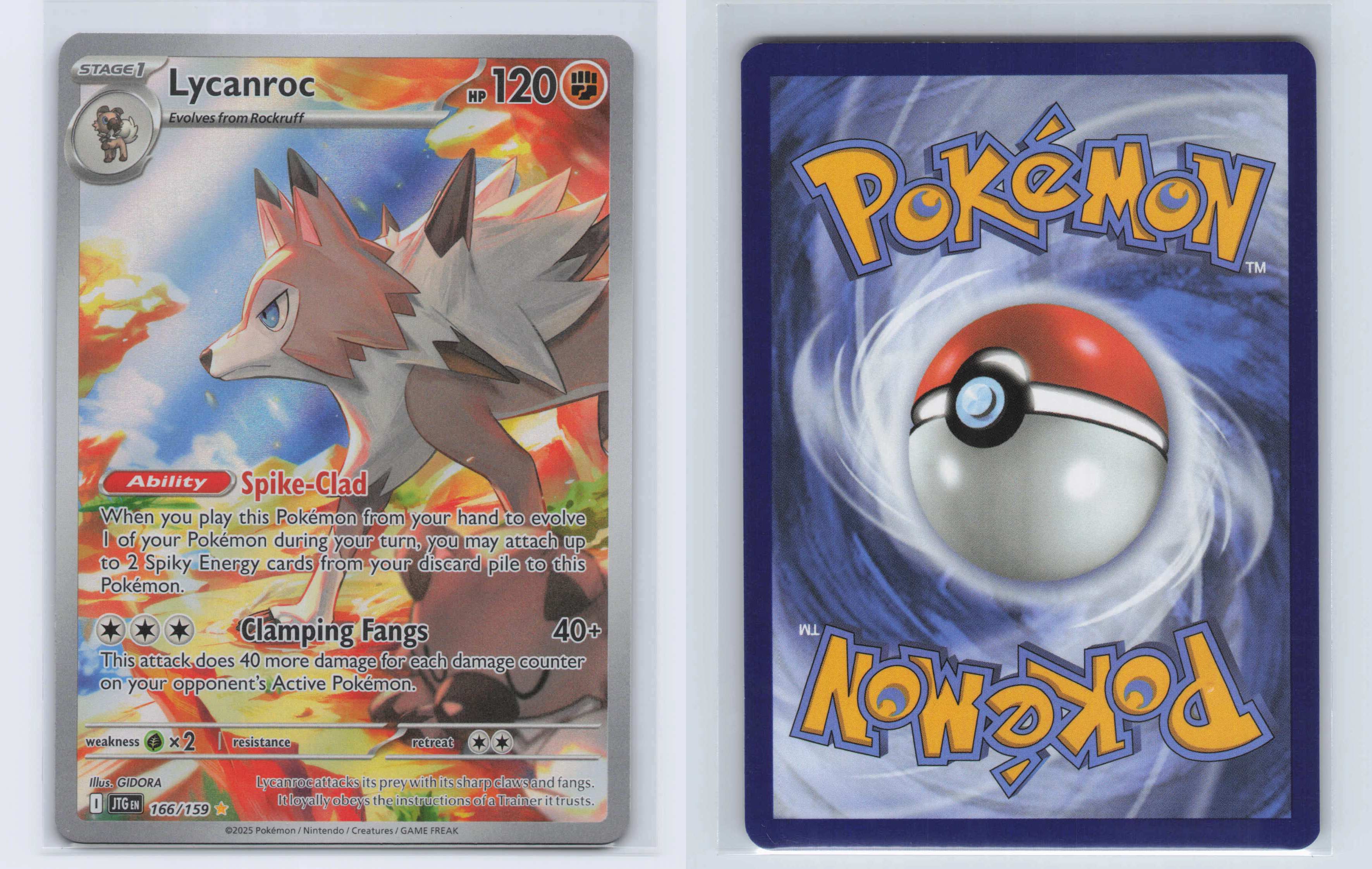 (#166/159) Lycanroc [SV09: Journey Together]