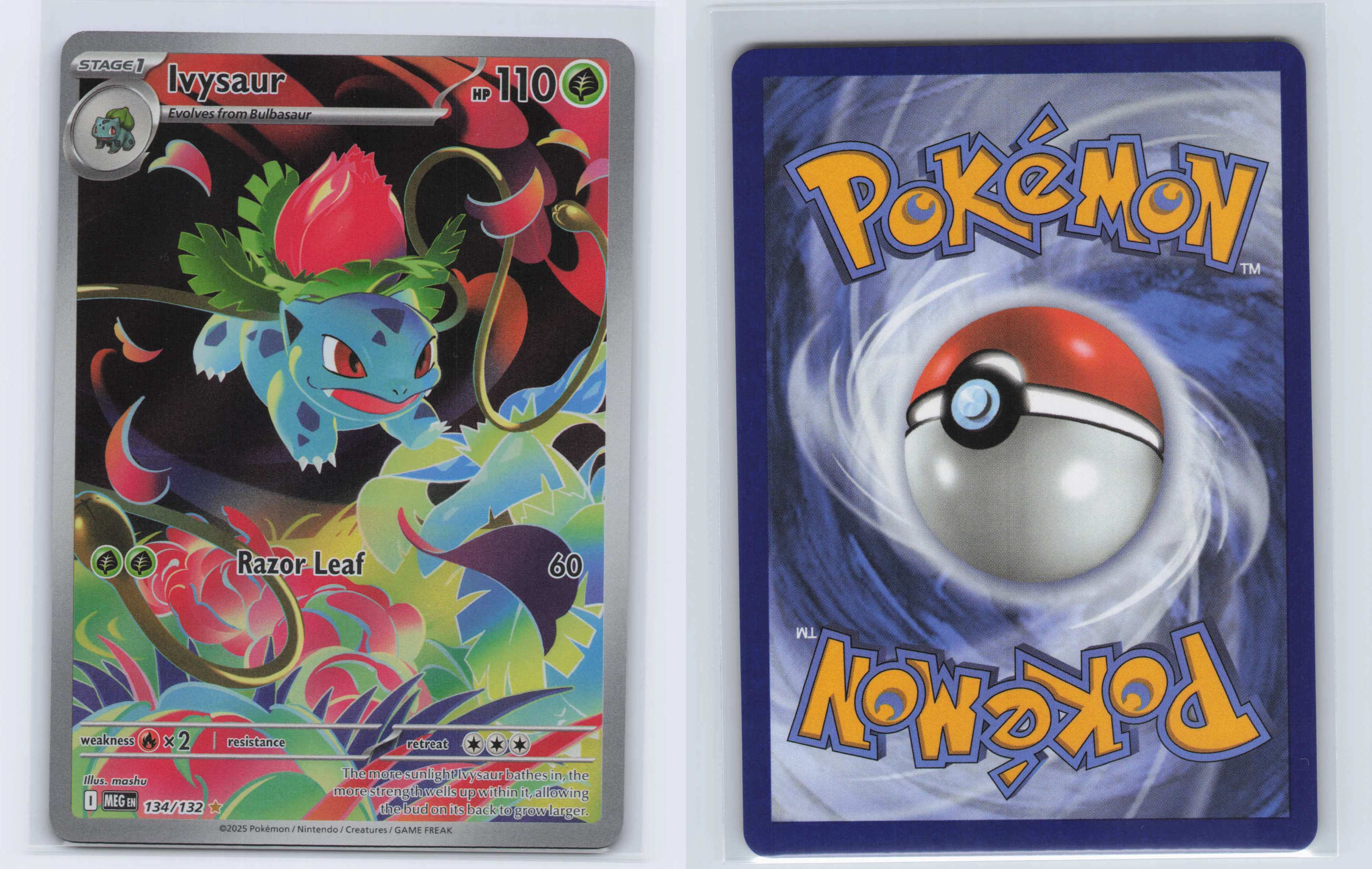 (#134/132) Ivysaur [ME01: Mega Evolution]