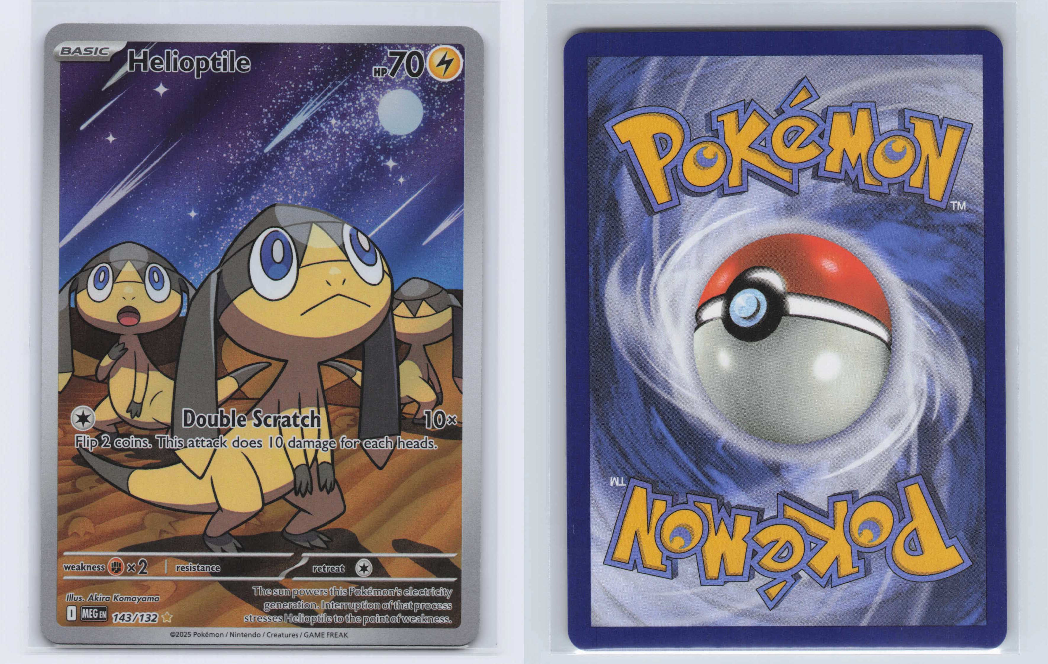 (#143/132) Helioptile [ME01: Mega Evolution]