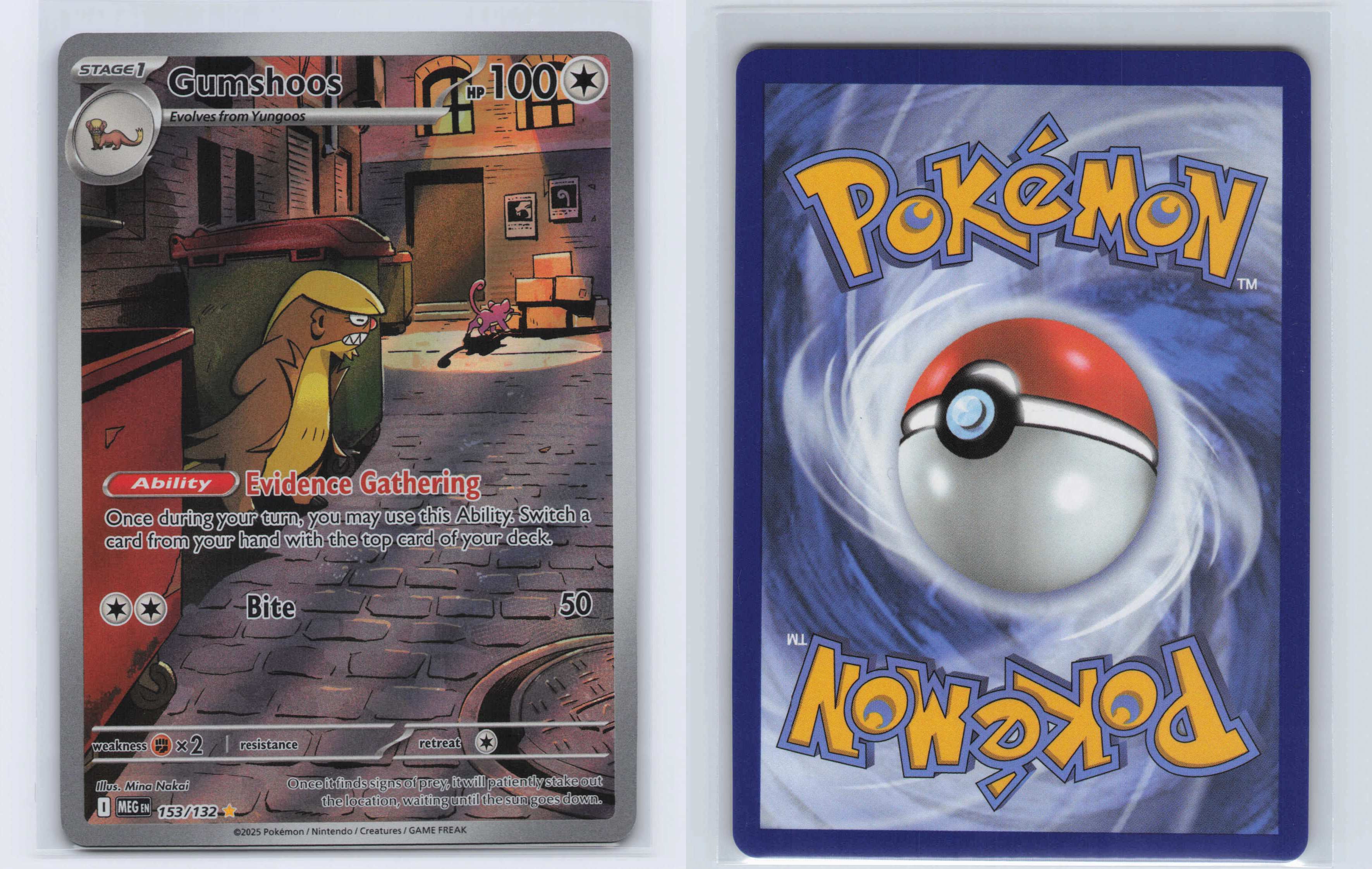 (#153/132) Gumshoos [ME01: Mega Evolution]