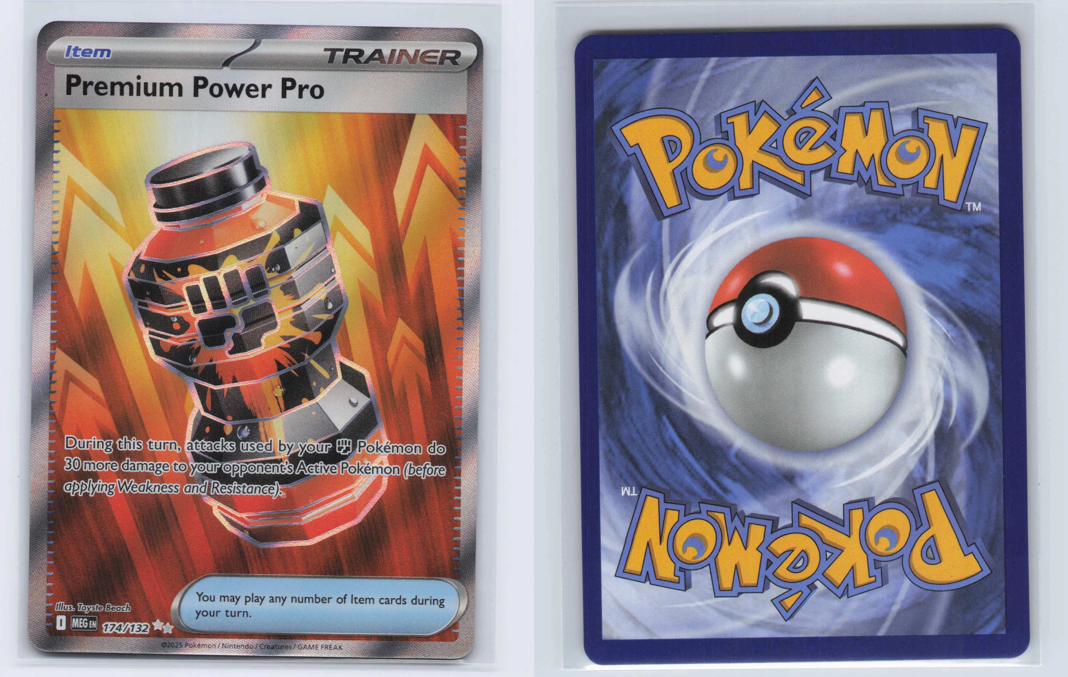 (#174/132) Premium Power Pro [ME01: Mega Evolution]