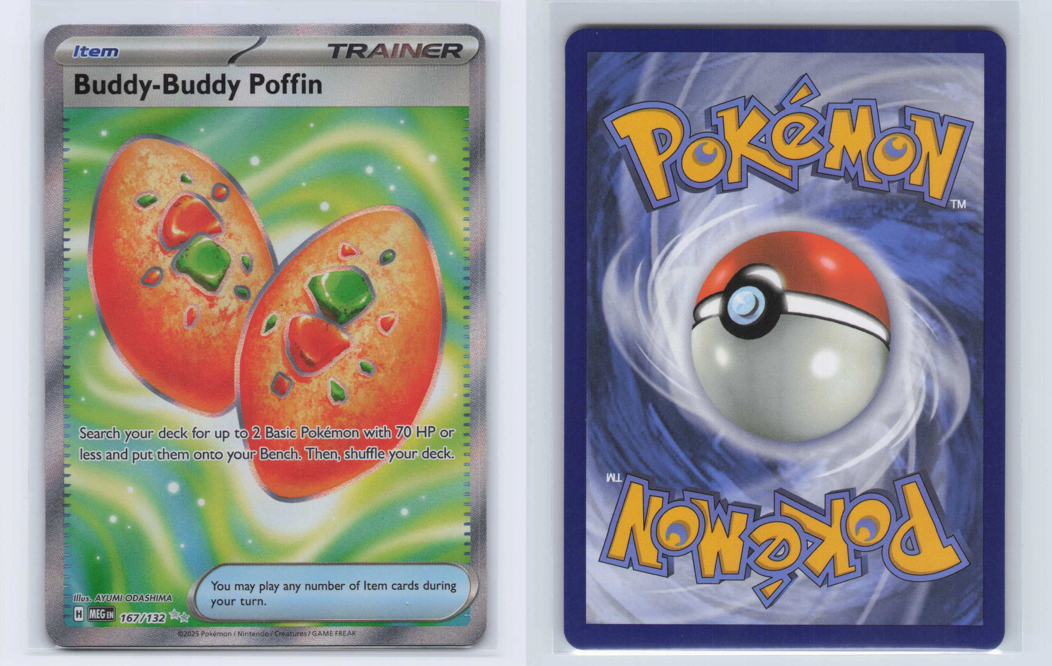 (#167/132) Buddy-Buddy Poffin [ME01: Mega Evolution]