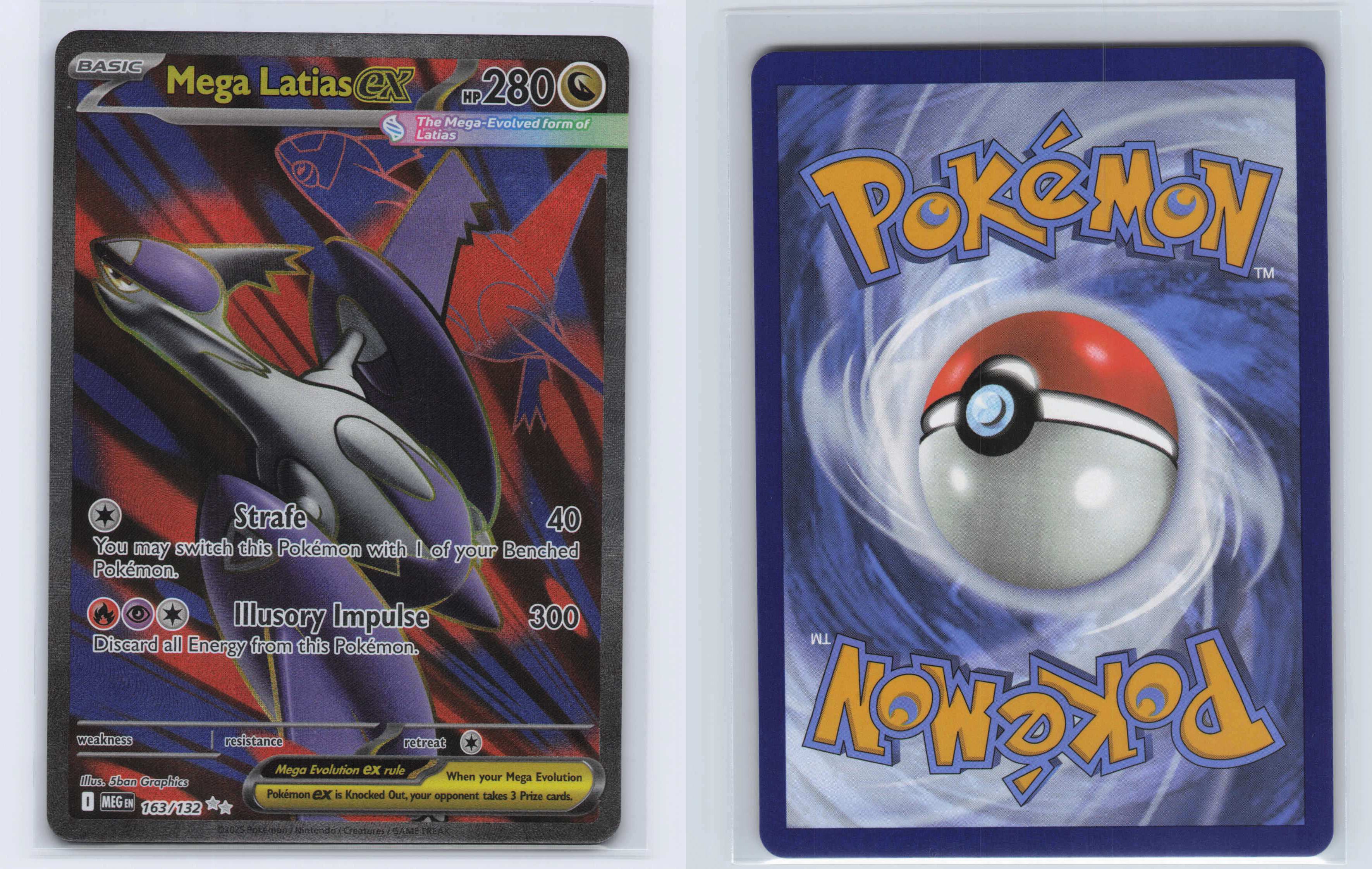 (#163/132) Mega Latias ex [ME01: Mega Evolution]