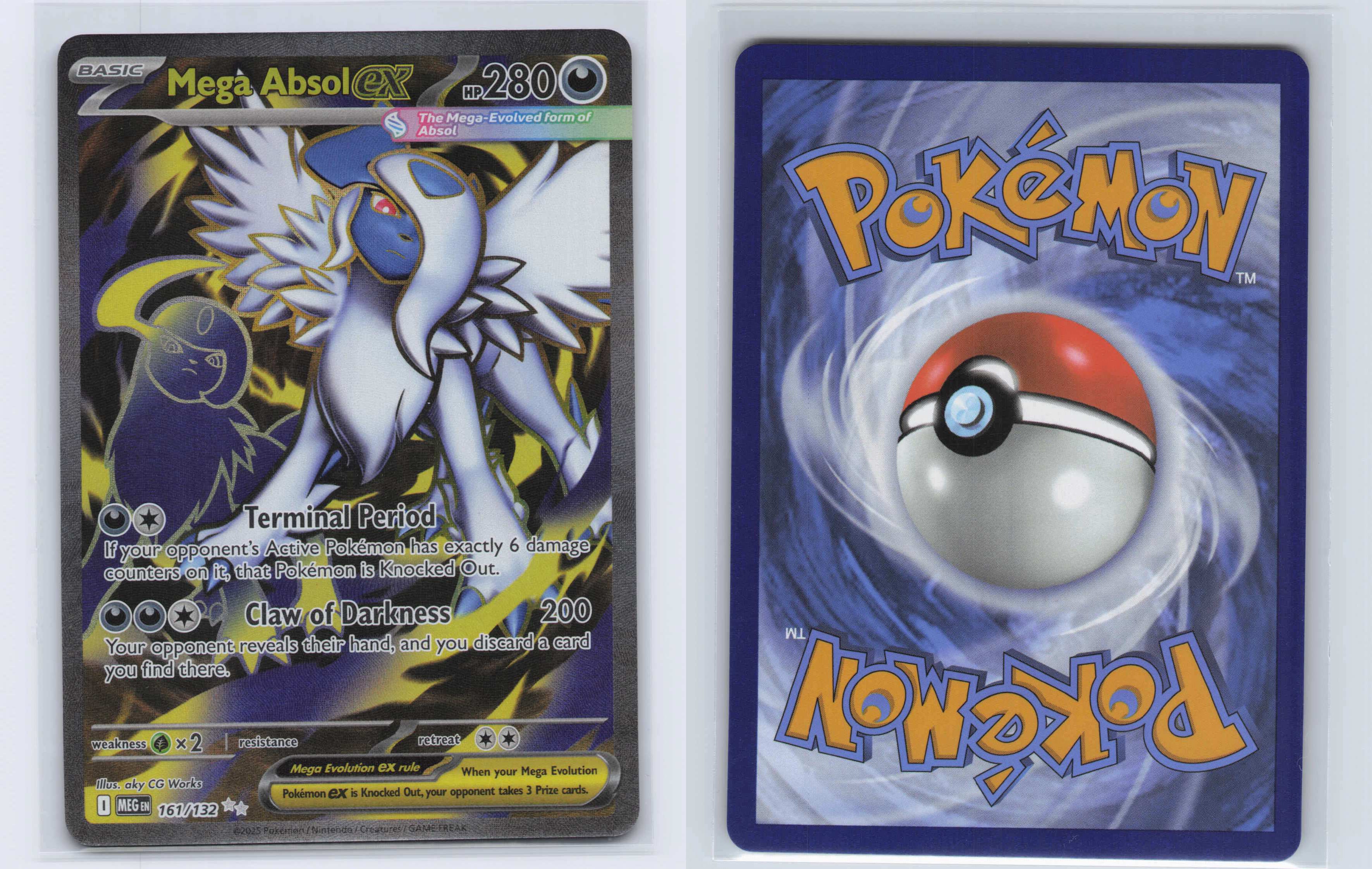 (#161/132) Mega Absol ex [ME01: Mega Evolution]