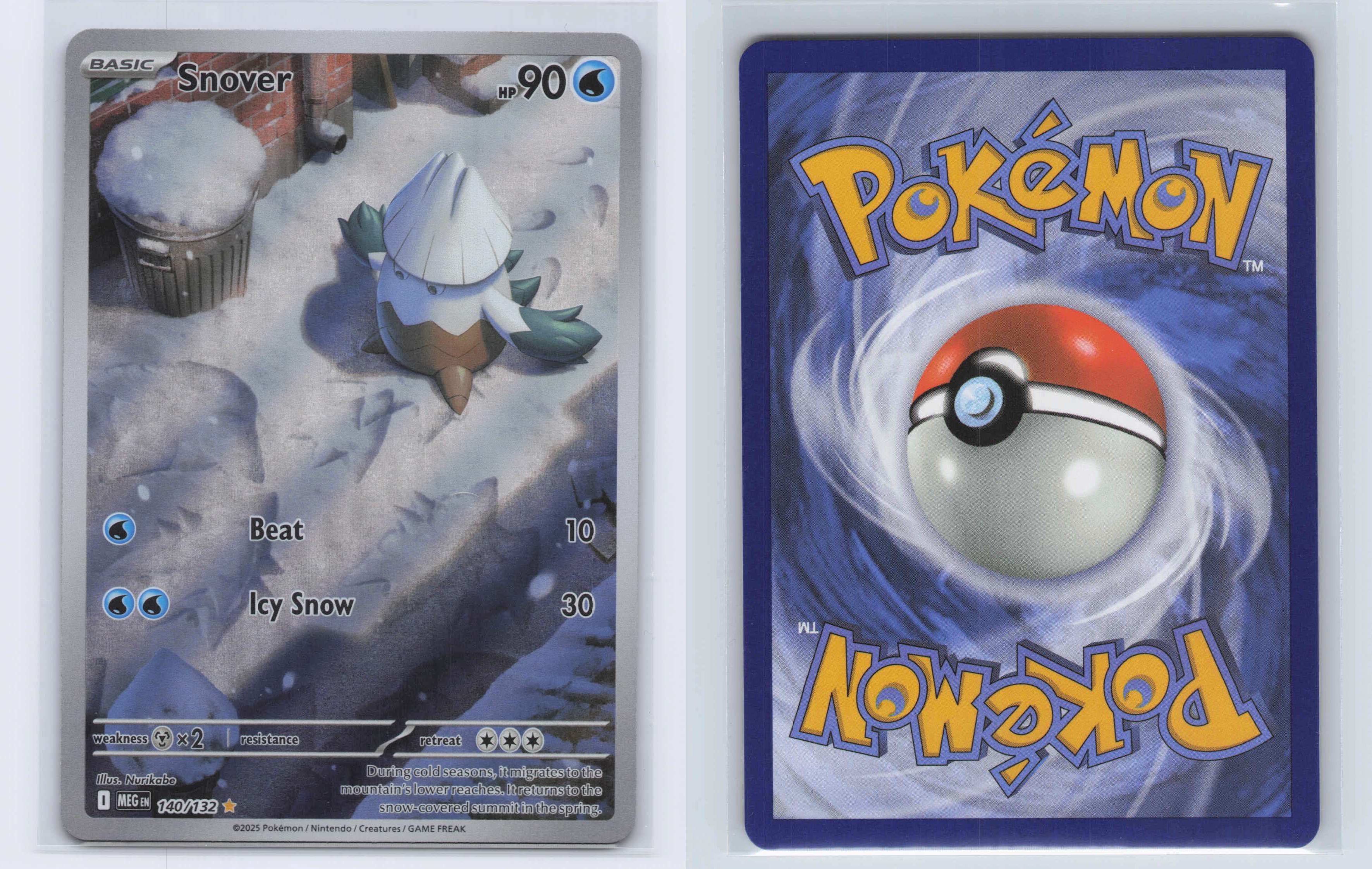 (#140/132) Snover - [ME01: Mega Evolution]
